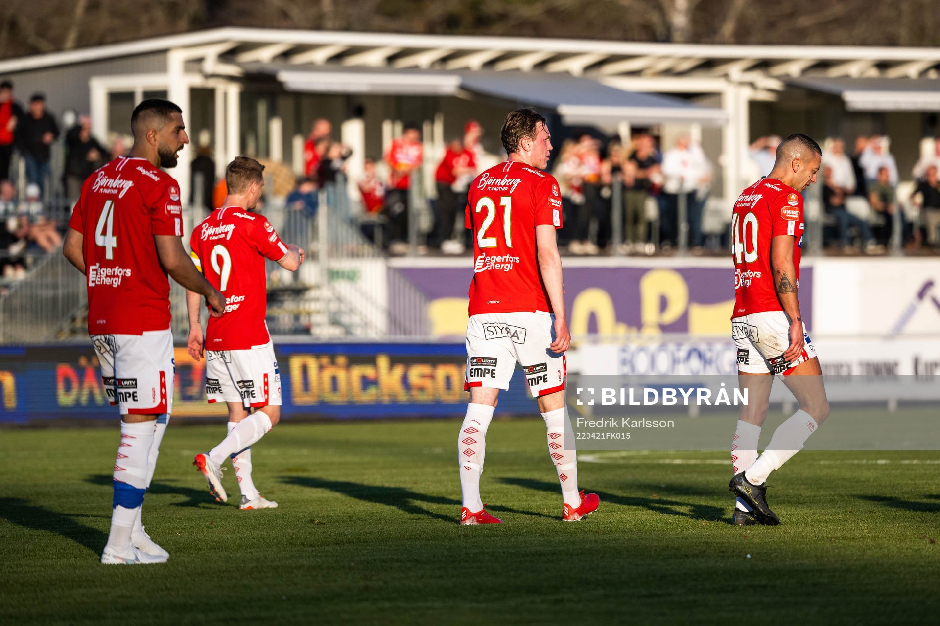 Degerfors Sean Sabetkar, Adam Carlén och Nikola Djurdjic