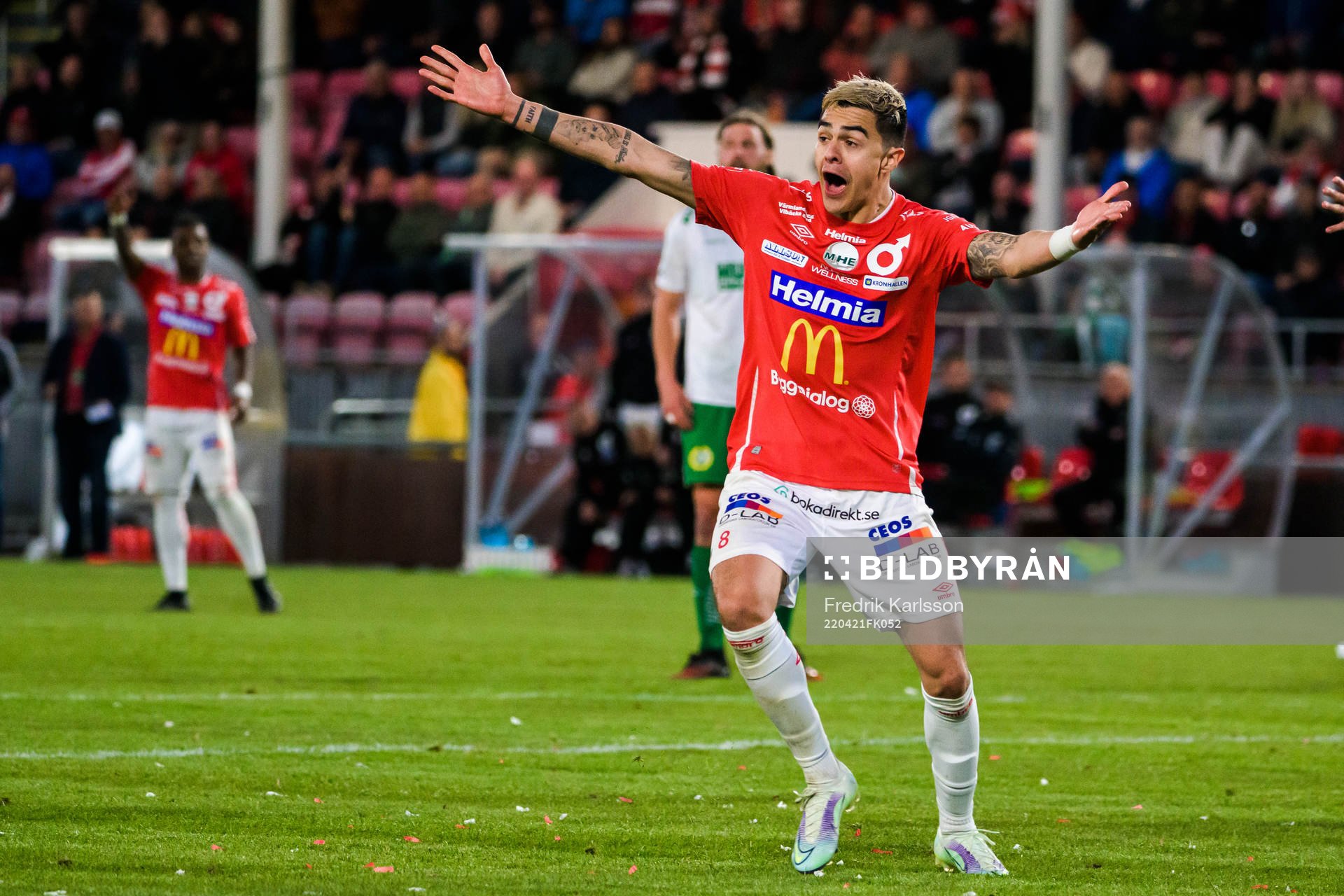 Degerfors Diego Campos  reagerar på domslut