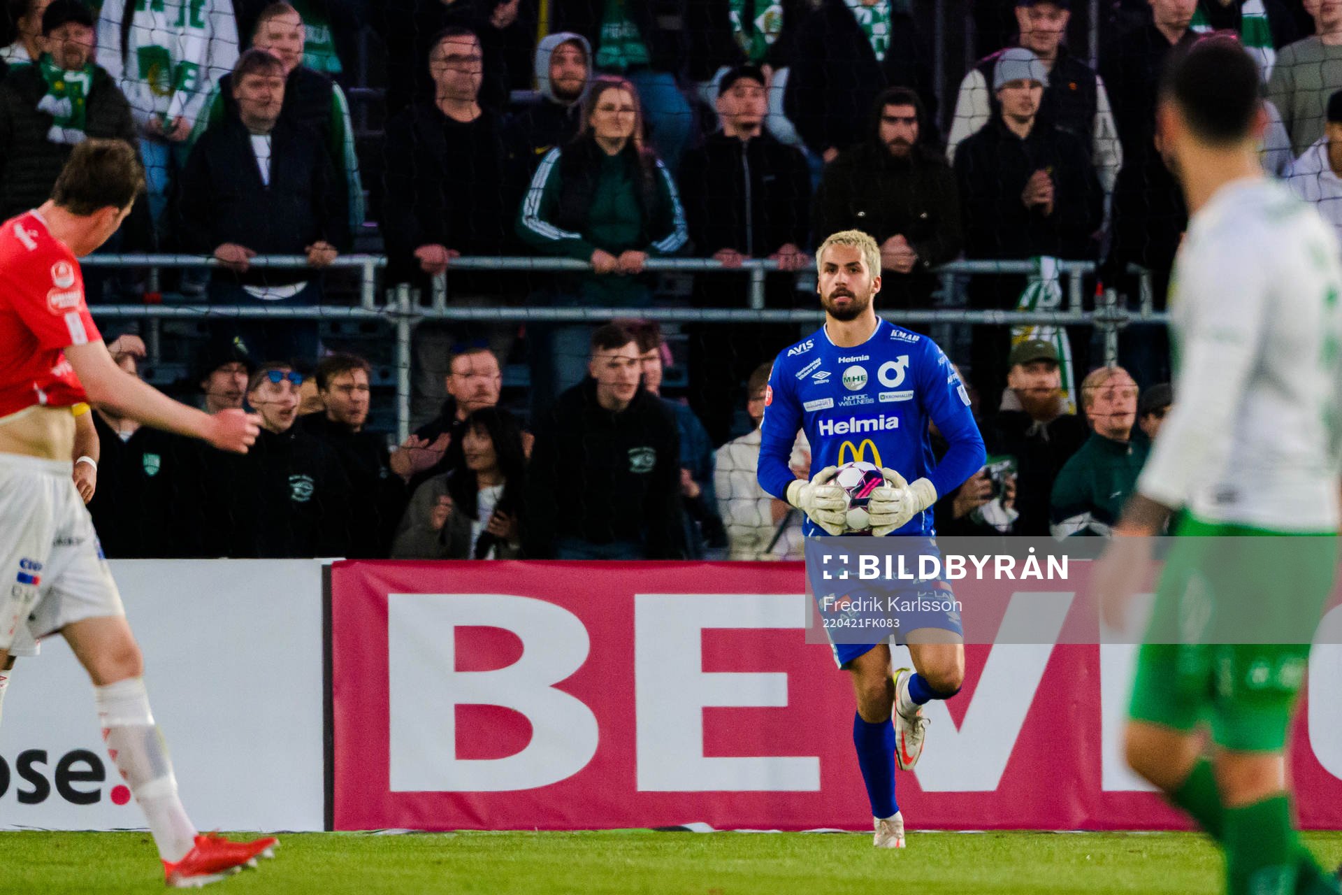 Degerfors målvakt Alfie Malik Whiteman