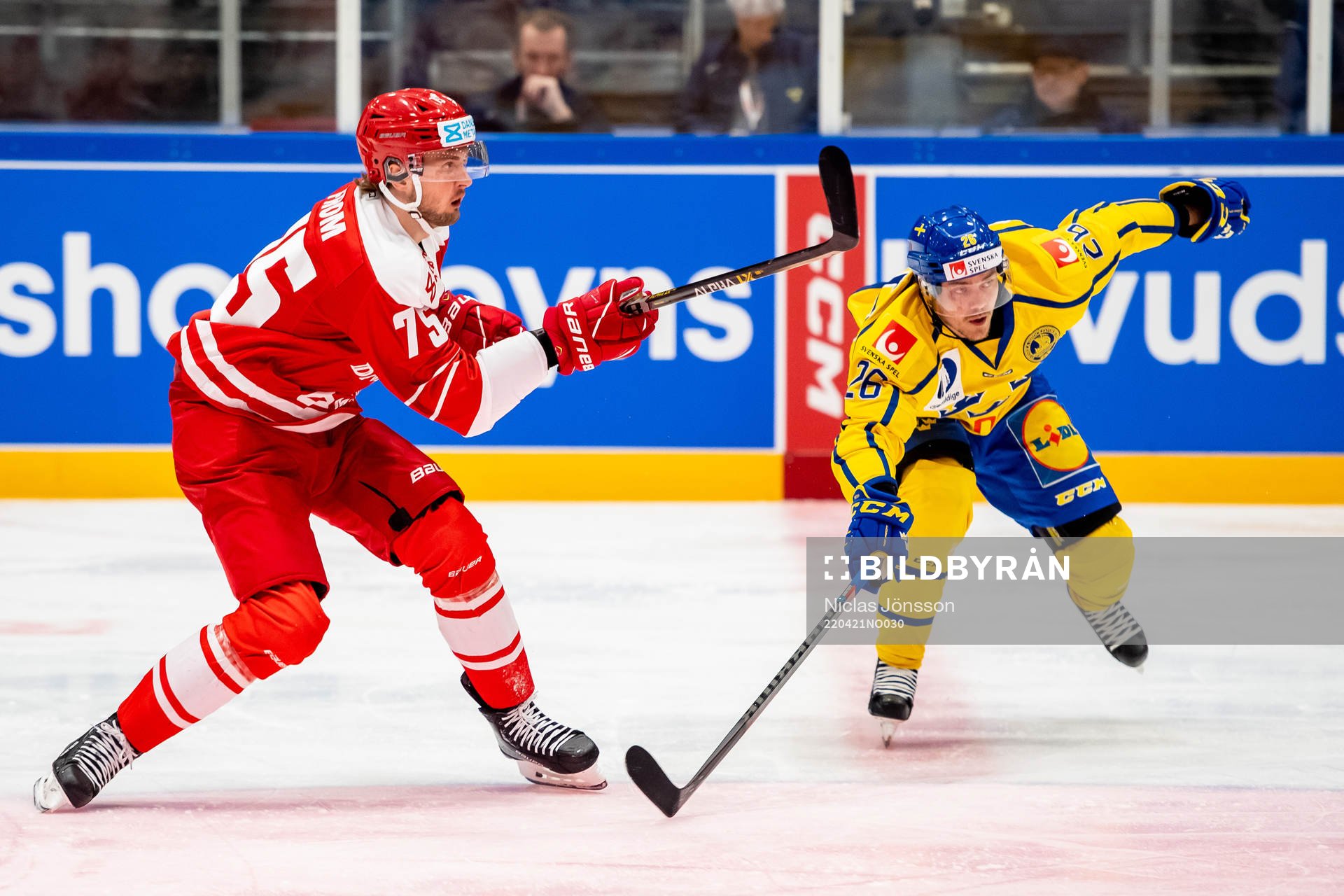 Mathias From of Denmark and Joel Kellman of Sweden