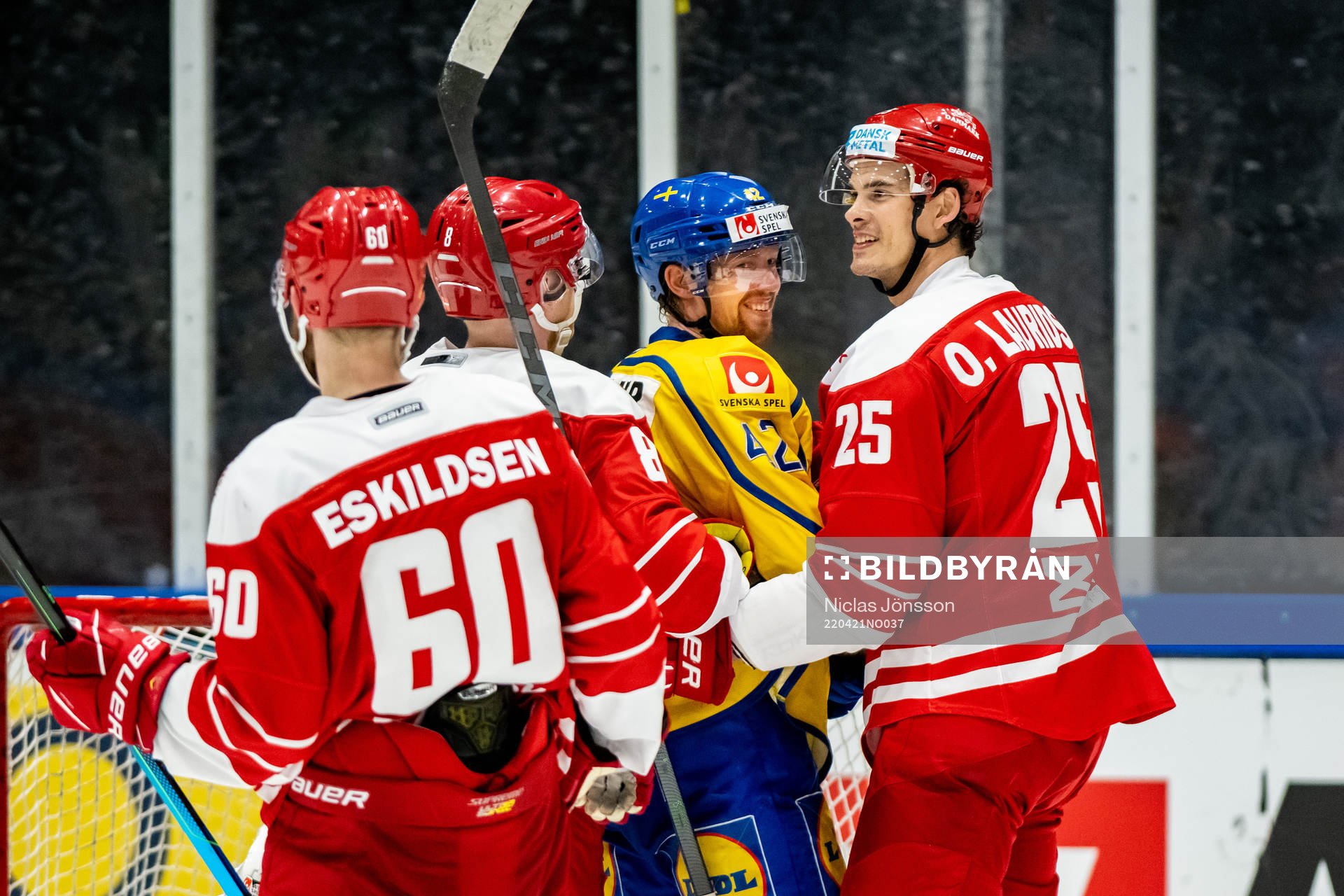 Joakim Nordström of Sweden and Oliver Lauridsen of Denmark