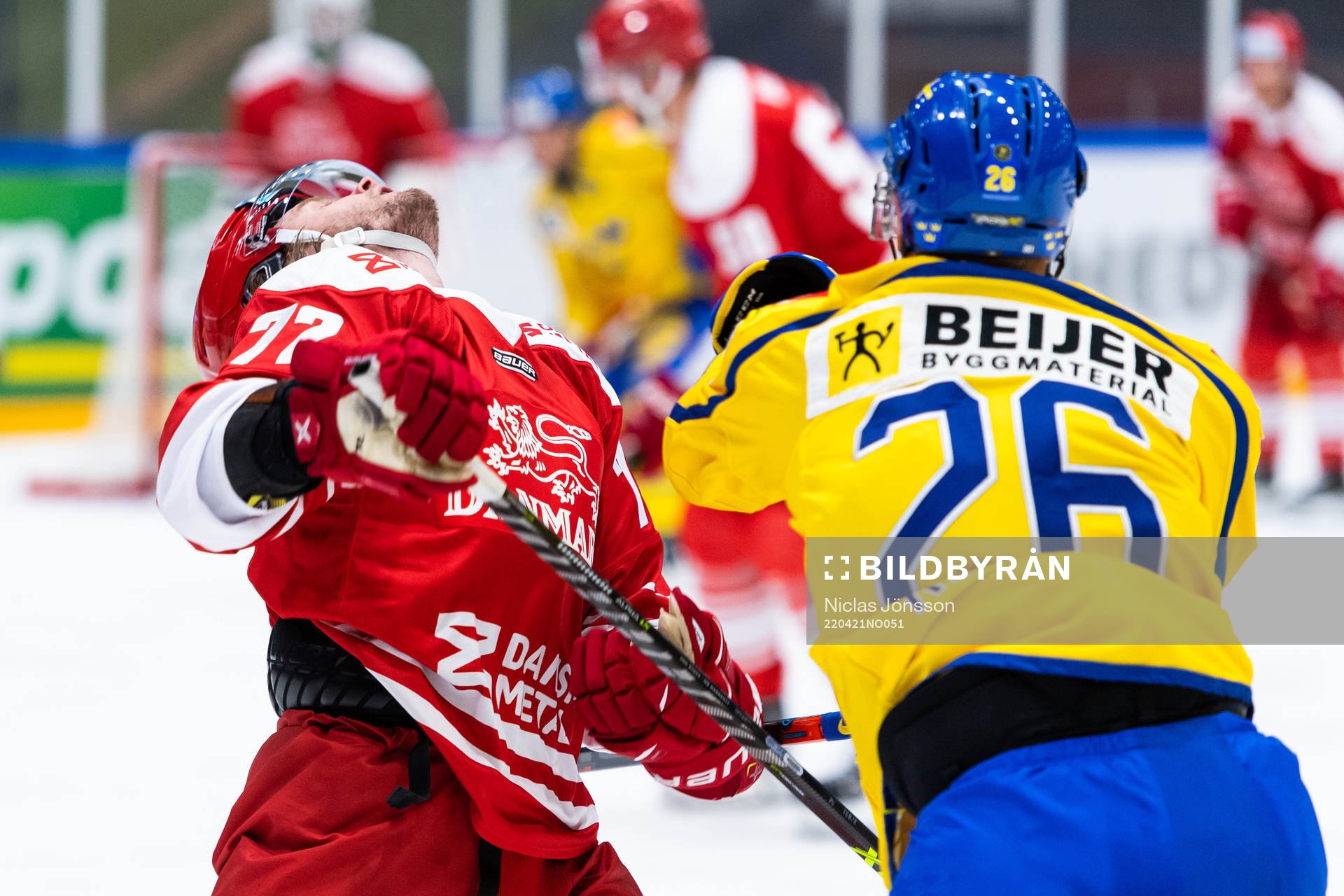 Nicolai Meyer of Denmark and Joel Kellman of Sweden