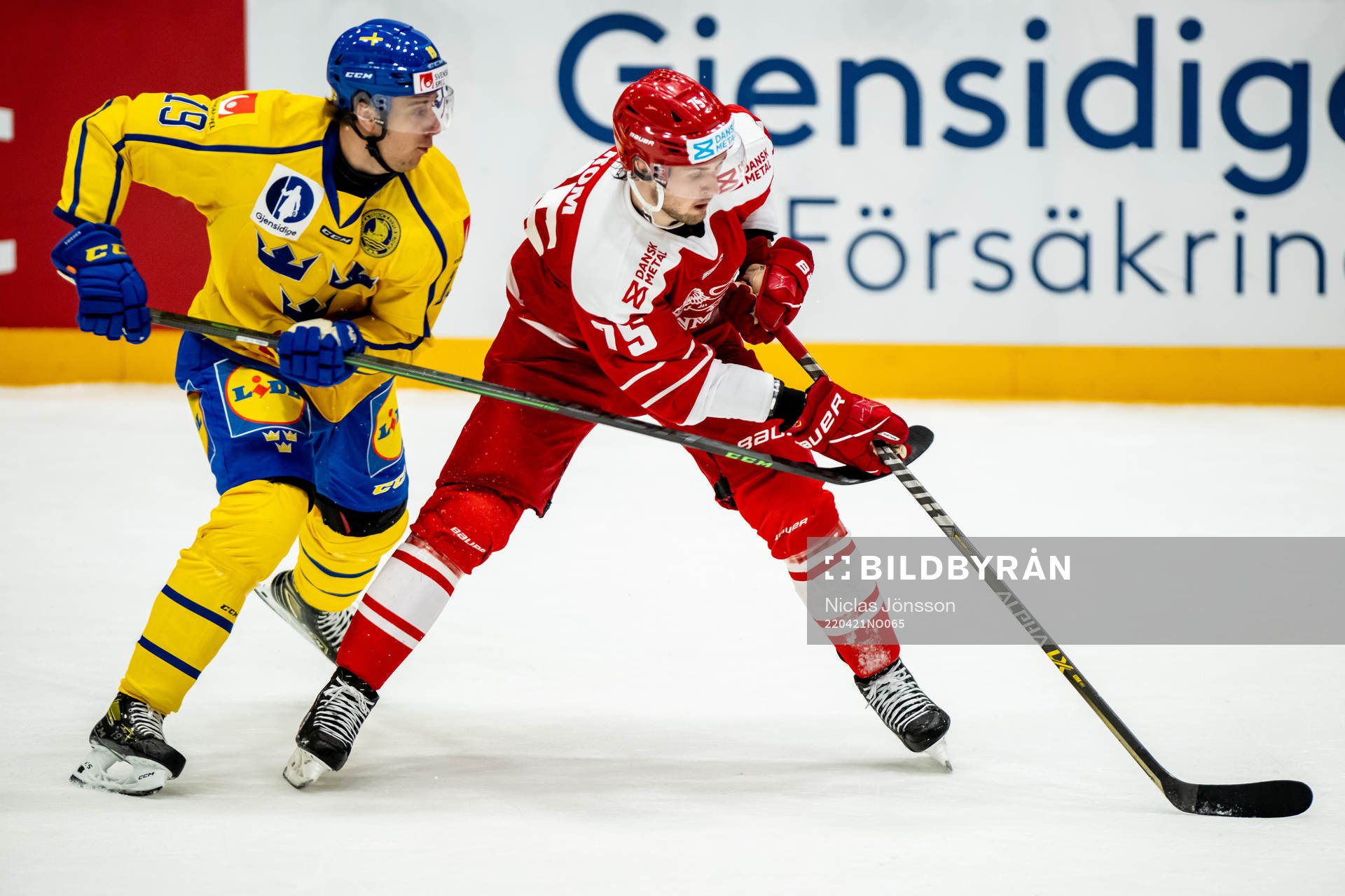 Filip Roos of Sweden  and Mathias From of Denmark