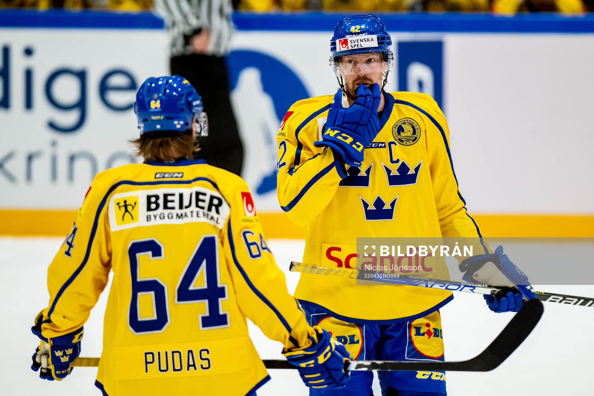 Joakim Nordström of Sweden looks dejected