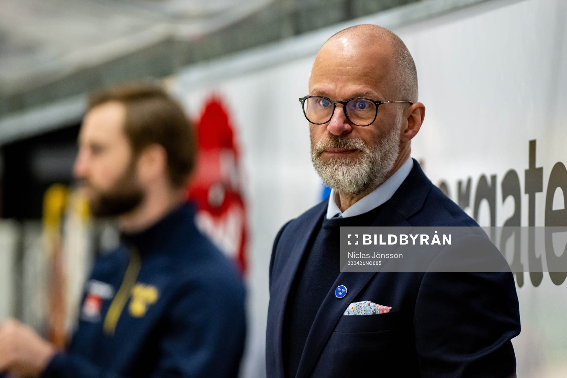 Assistant Coach Markus Åkerblom of Sweden