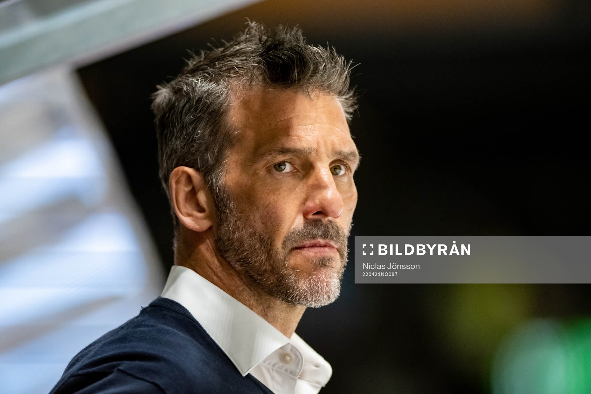 Assistant Coach Andreas Lilja of Denmark