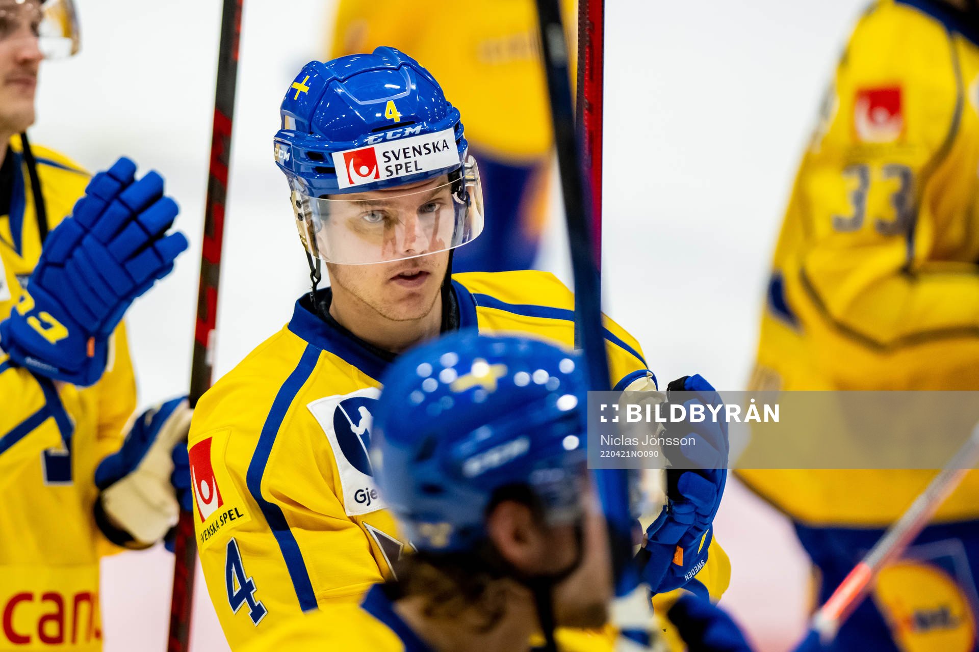 Carl-Johan Lerby of Sweden celebrates