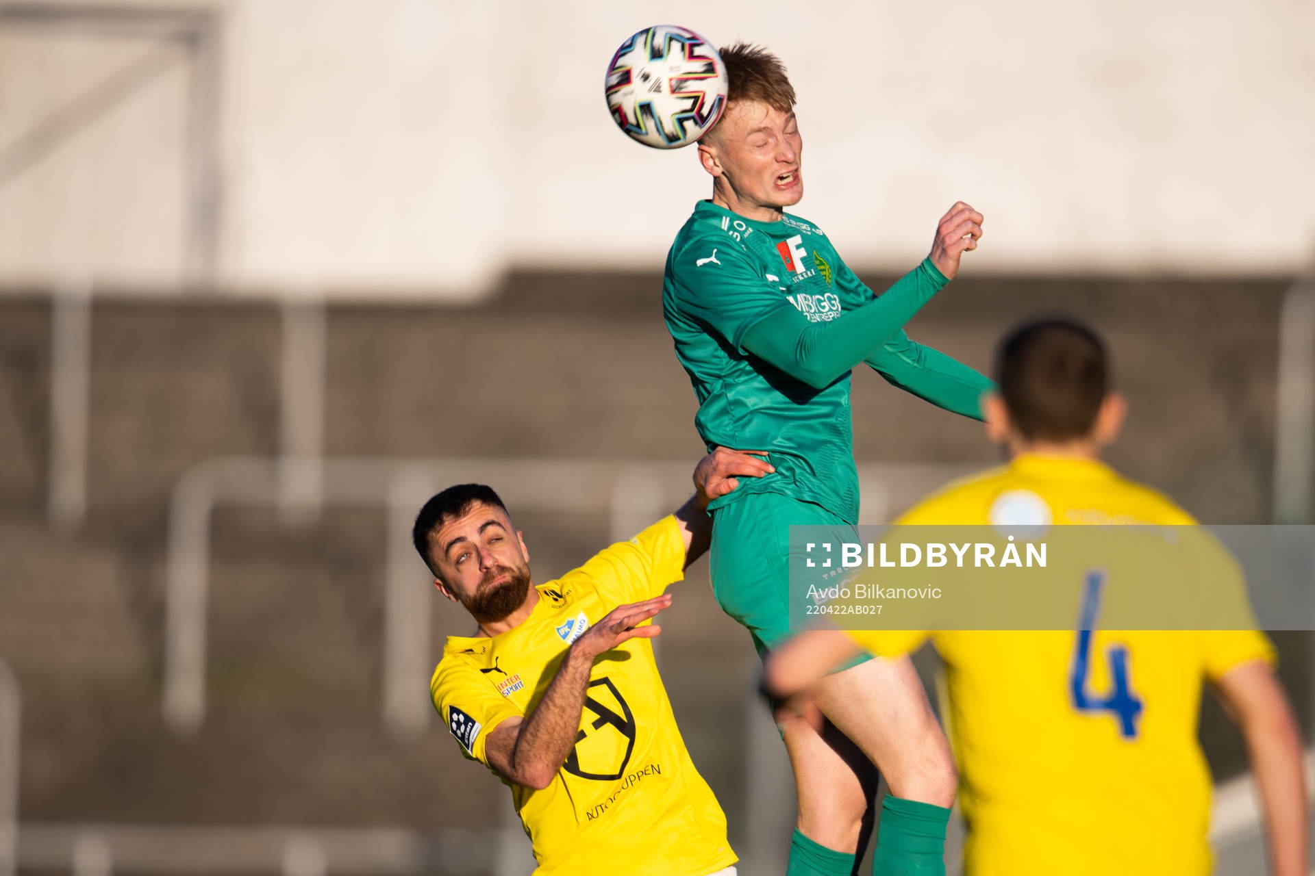IFK Malmös Alan Asaad och Olympics Hugo Bohlin