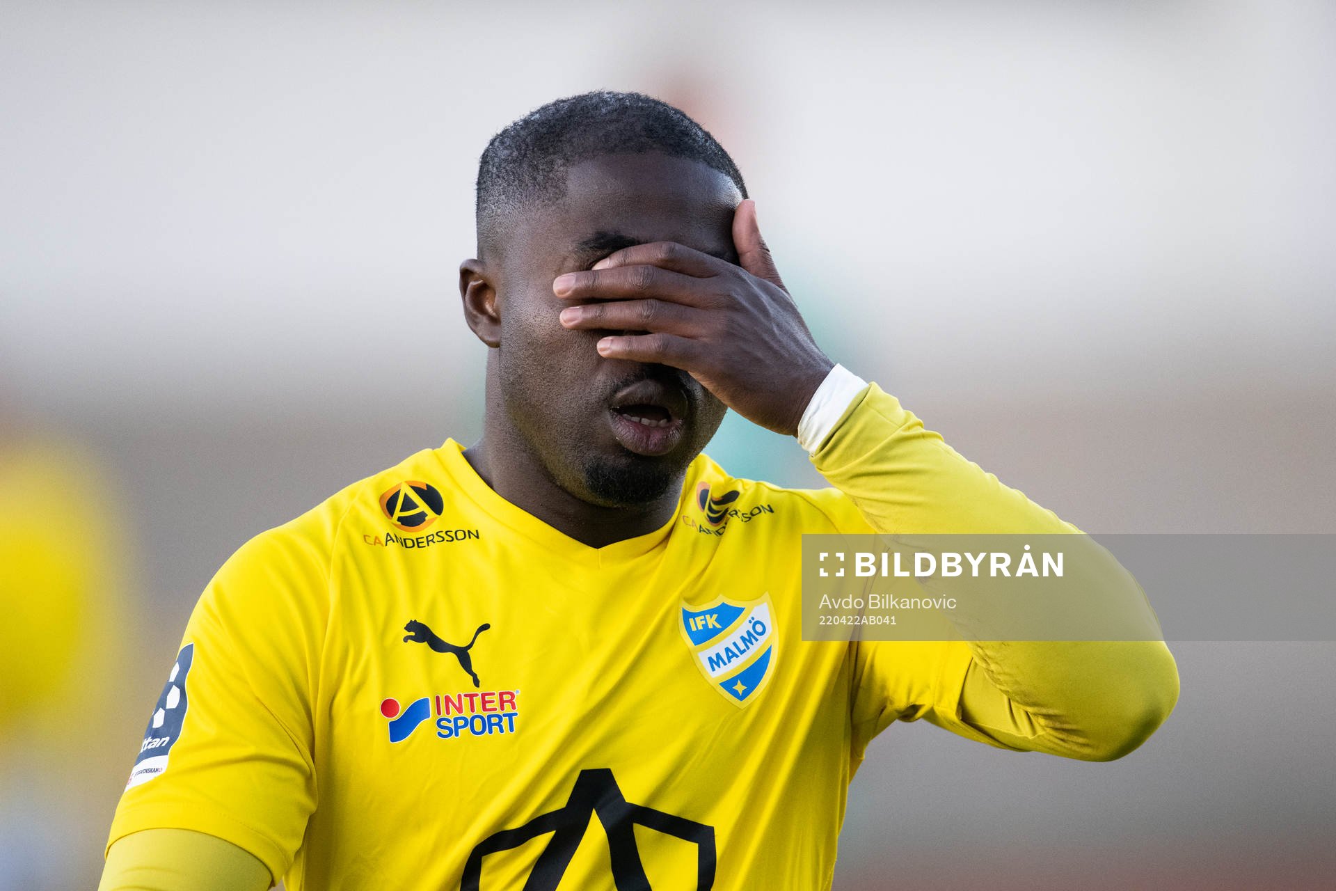 IFK Malmös Kofi Yeboah Addae deppar
