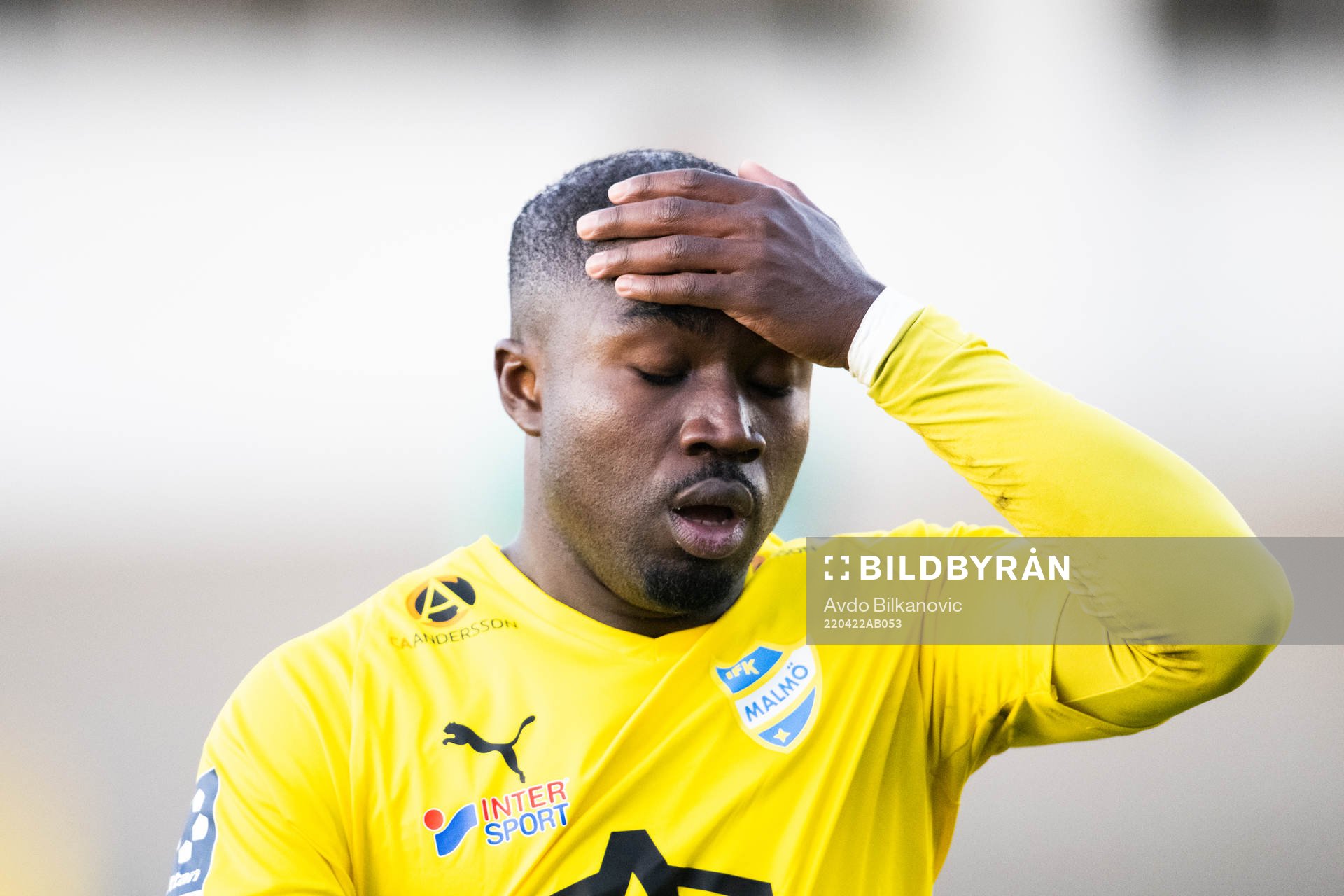 IFK Malmös Kofi Yeboah Addae deppar