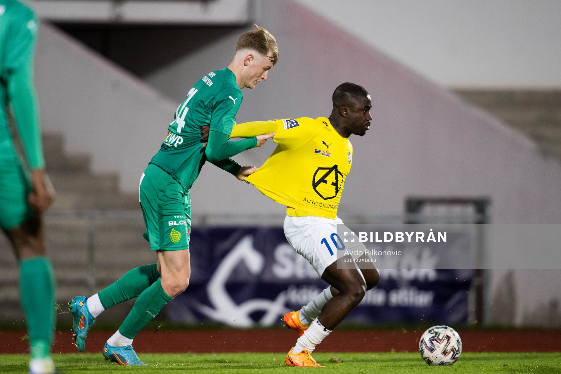 IFK Malmös Kofi Yeboah Addae och Olympics Henrik Norrby