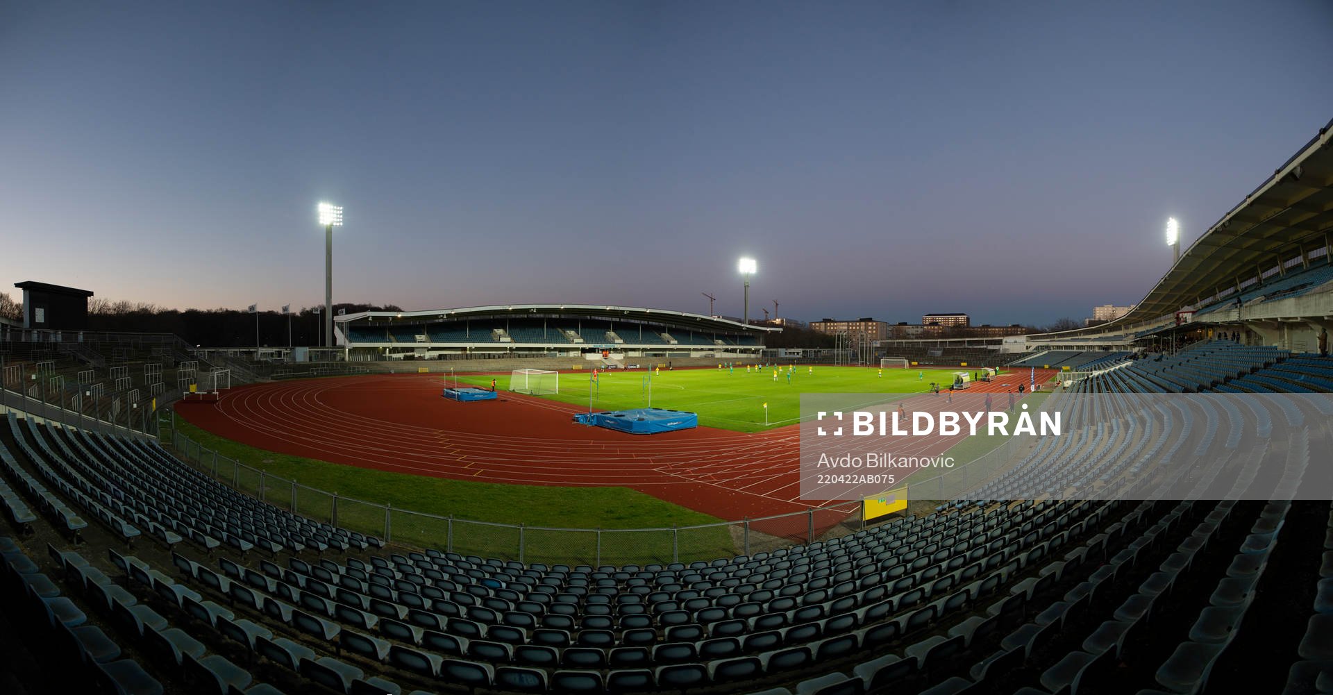 Malmö Stadion interiör