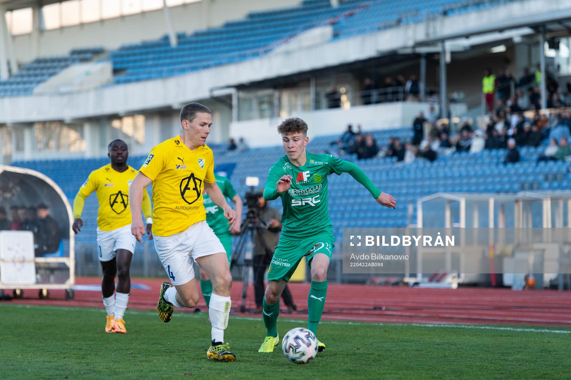 IFK Malmös Oscar Erlandsson och Olympics Hugo Bohlin