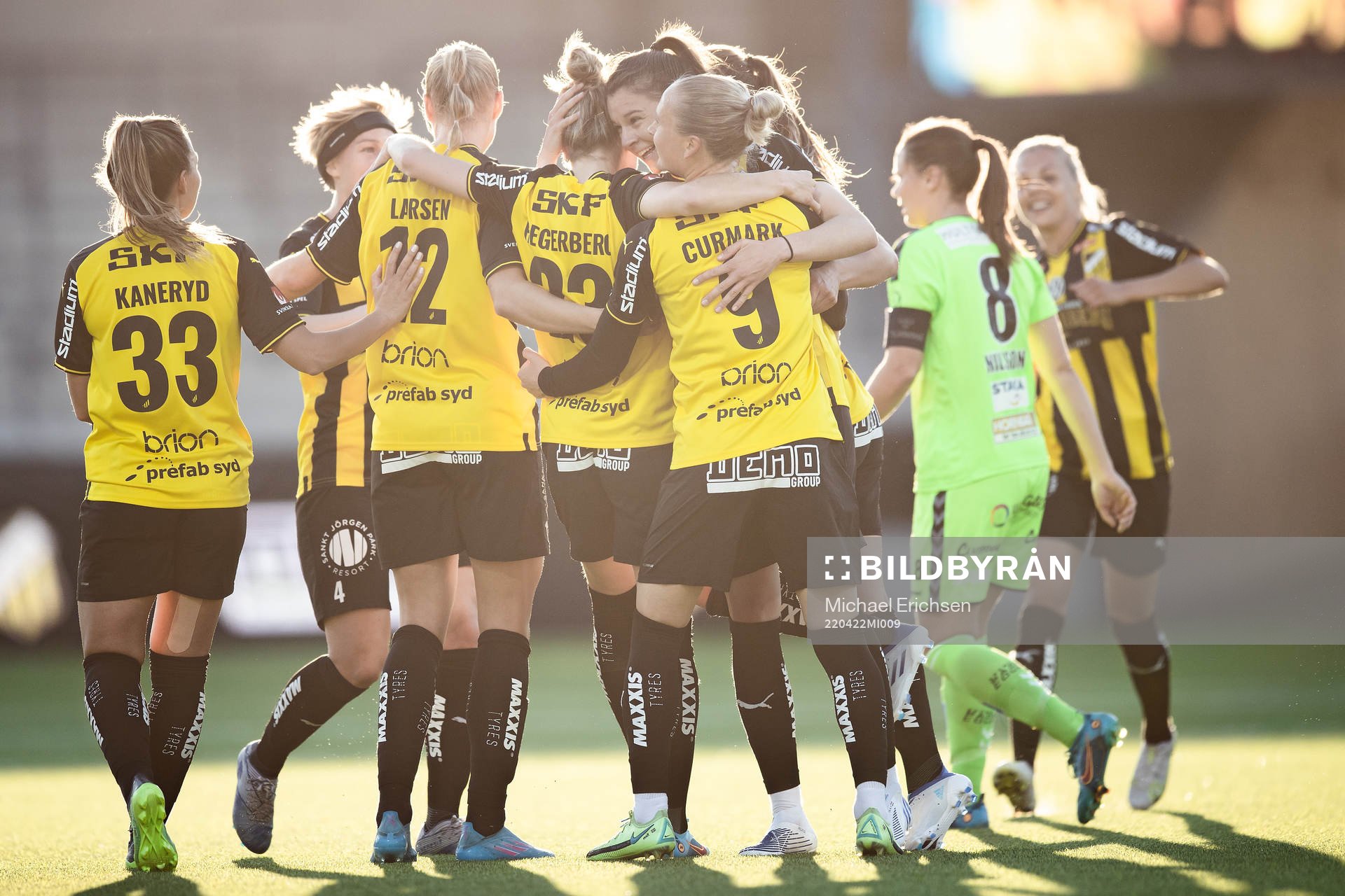 Häckens Andrine Stolsmo Hegerberg jublar