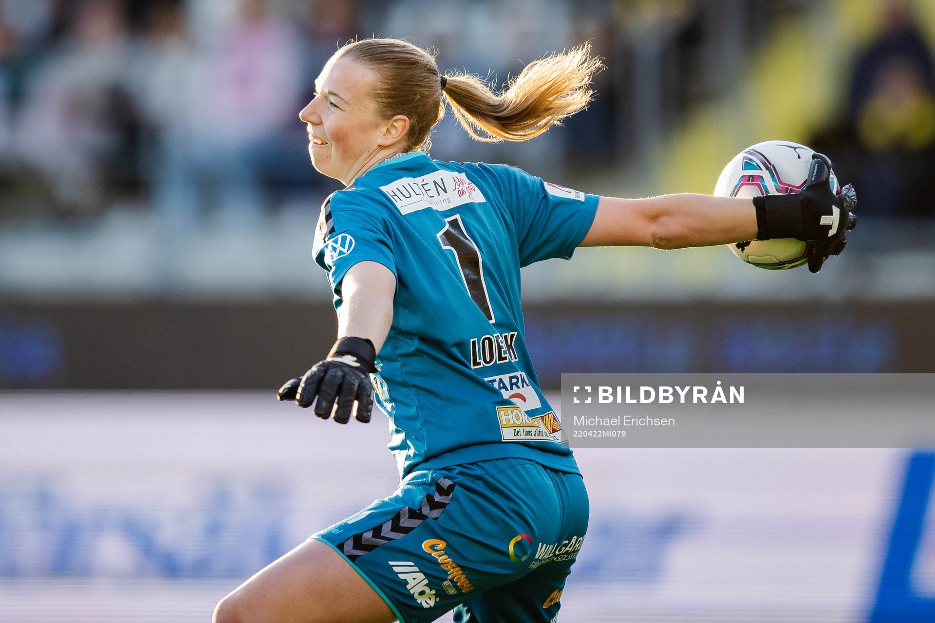 Kristianstads målvakt Melina Loeck