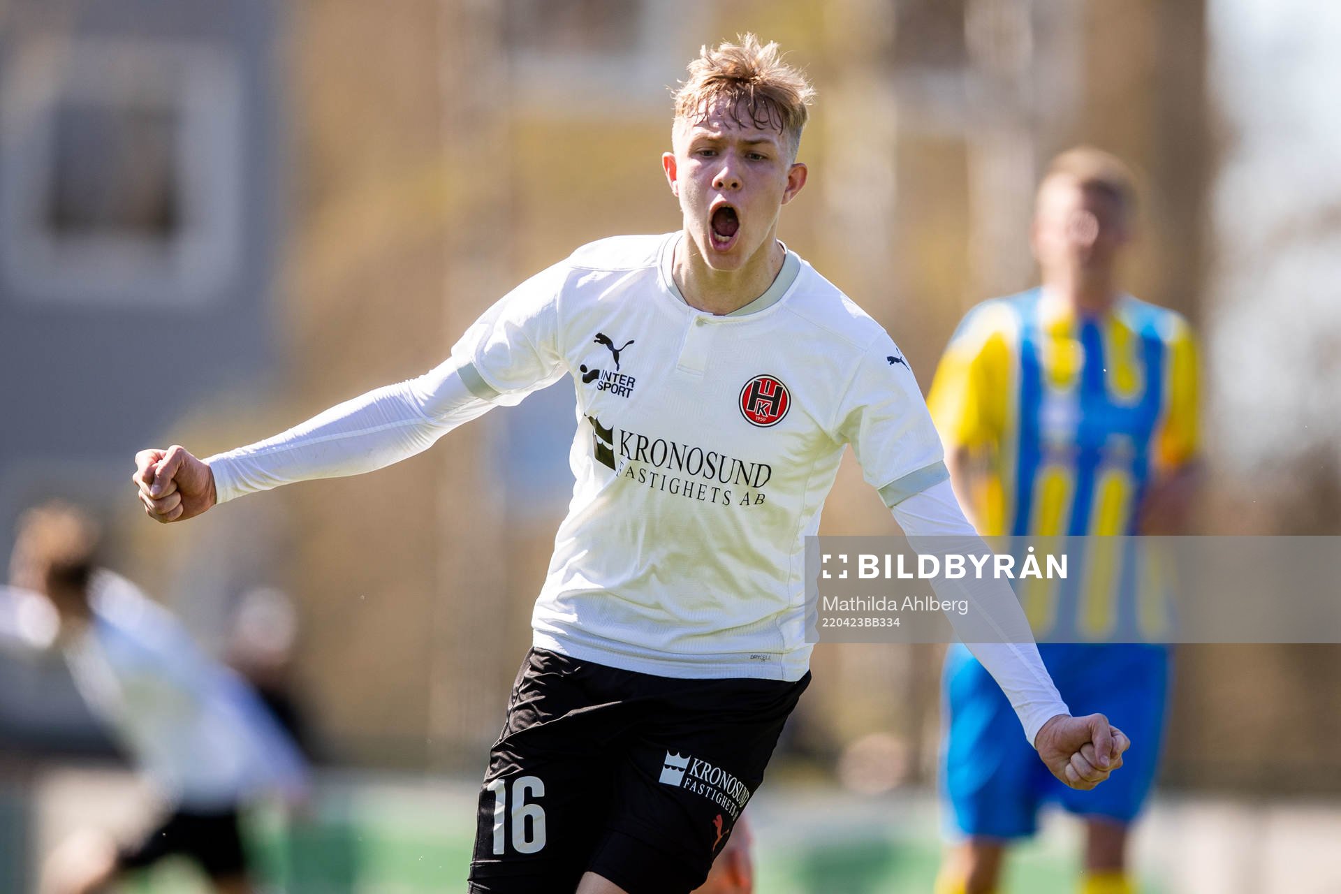 Hittarps Tim Amilon Persson jublar