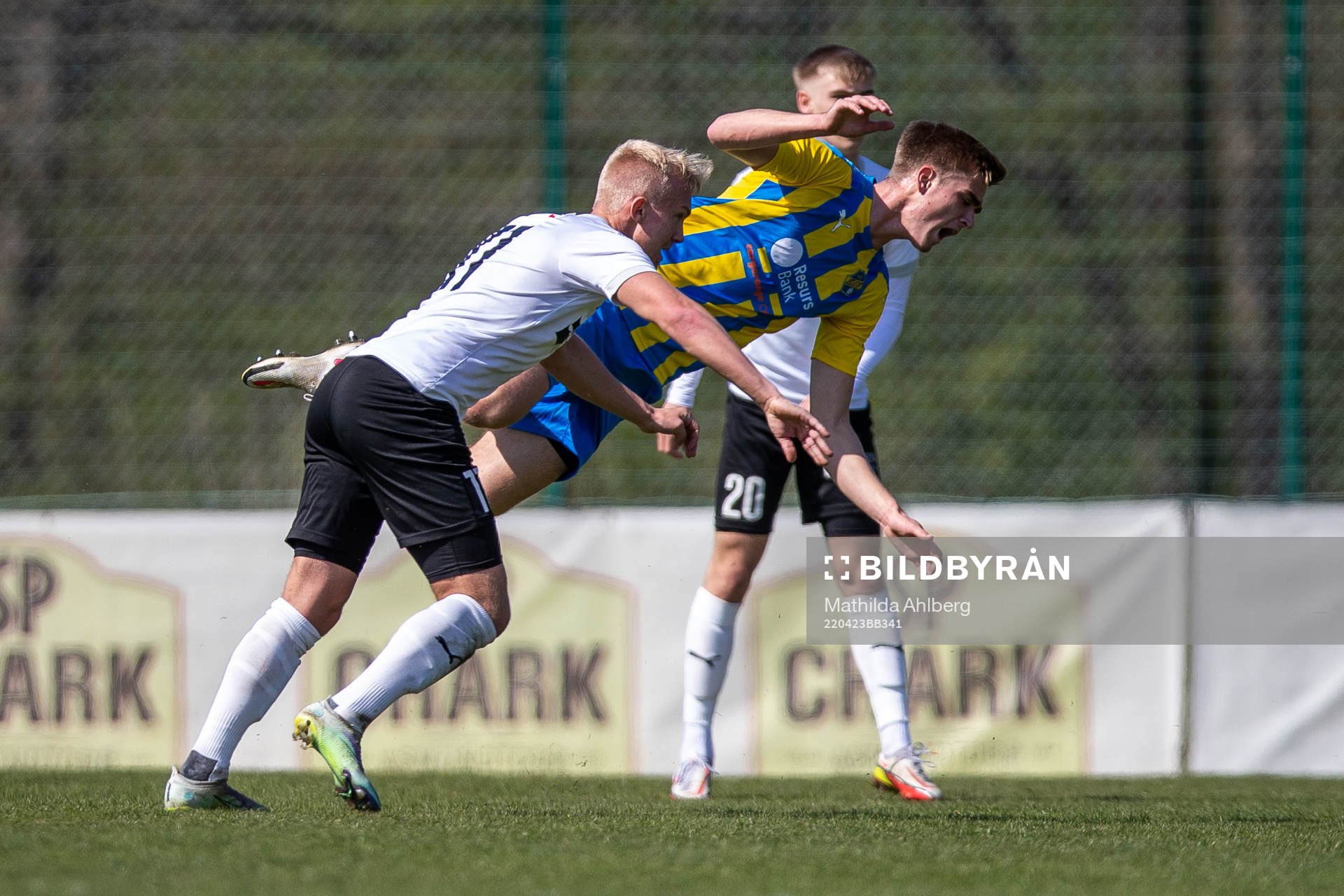 Hittarps Robin Wendin Thomasson och Eskilsminnes William