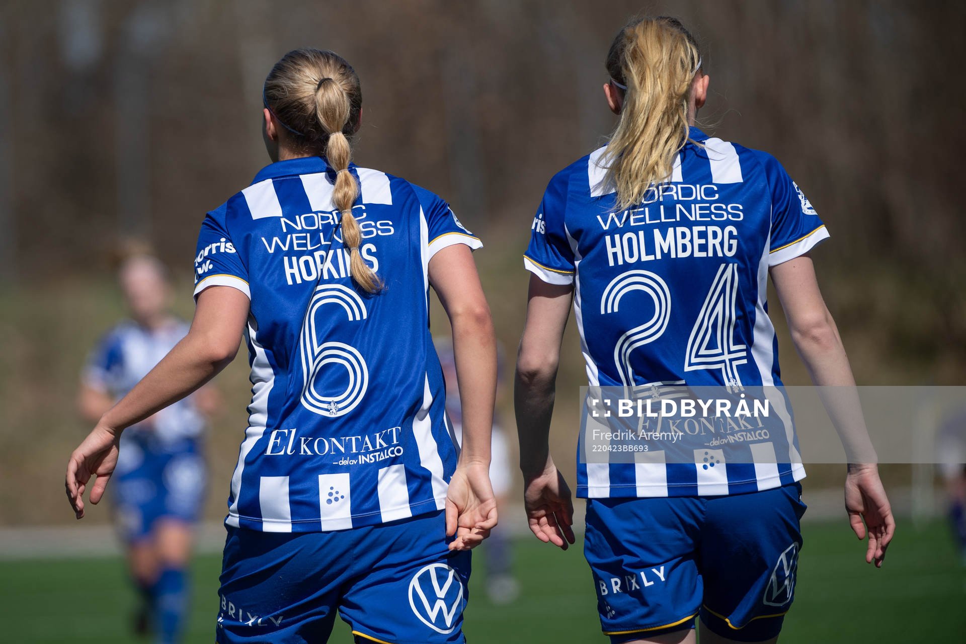 IFK Göteborgs Filippa Hopkins och Felicia Holmberg