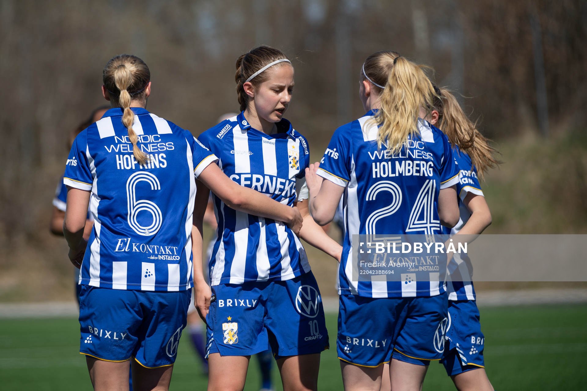 IFK Göteborgs Filippa Hopkins, lagkapten Isabella