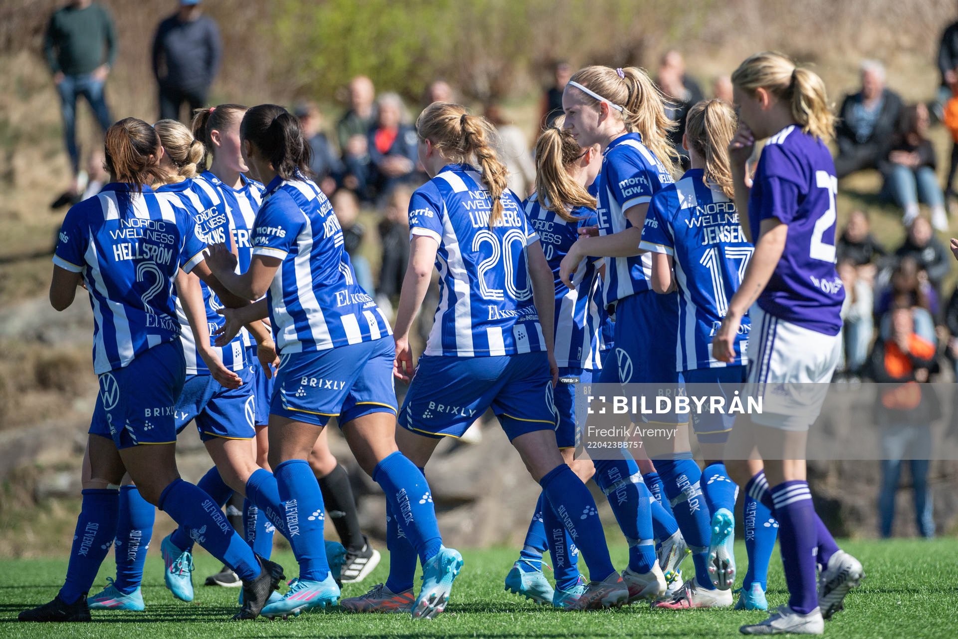 IFK Göteborgs lag jublar