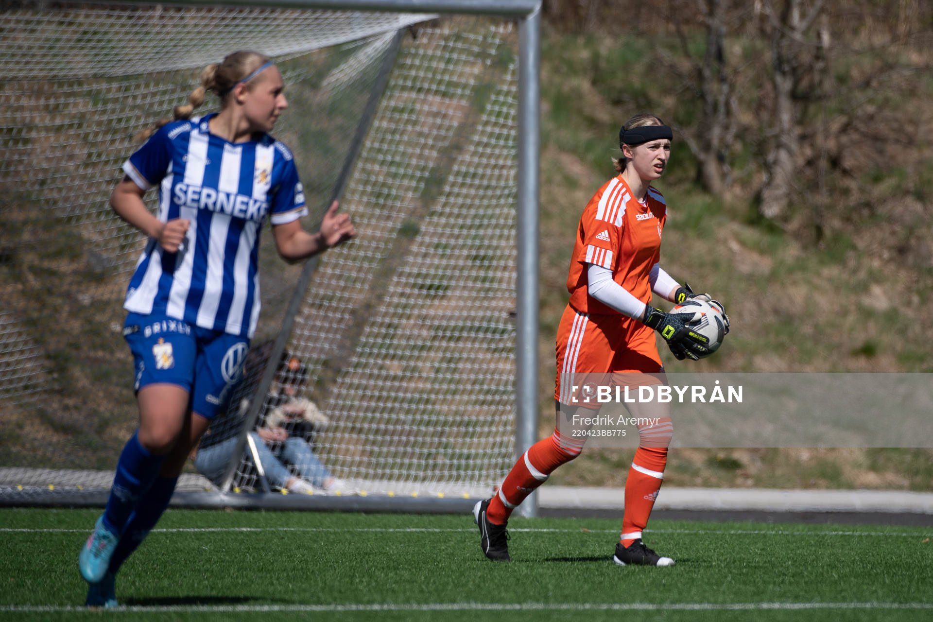 Lerums Målvakt Clara Andersson