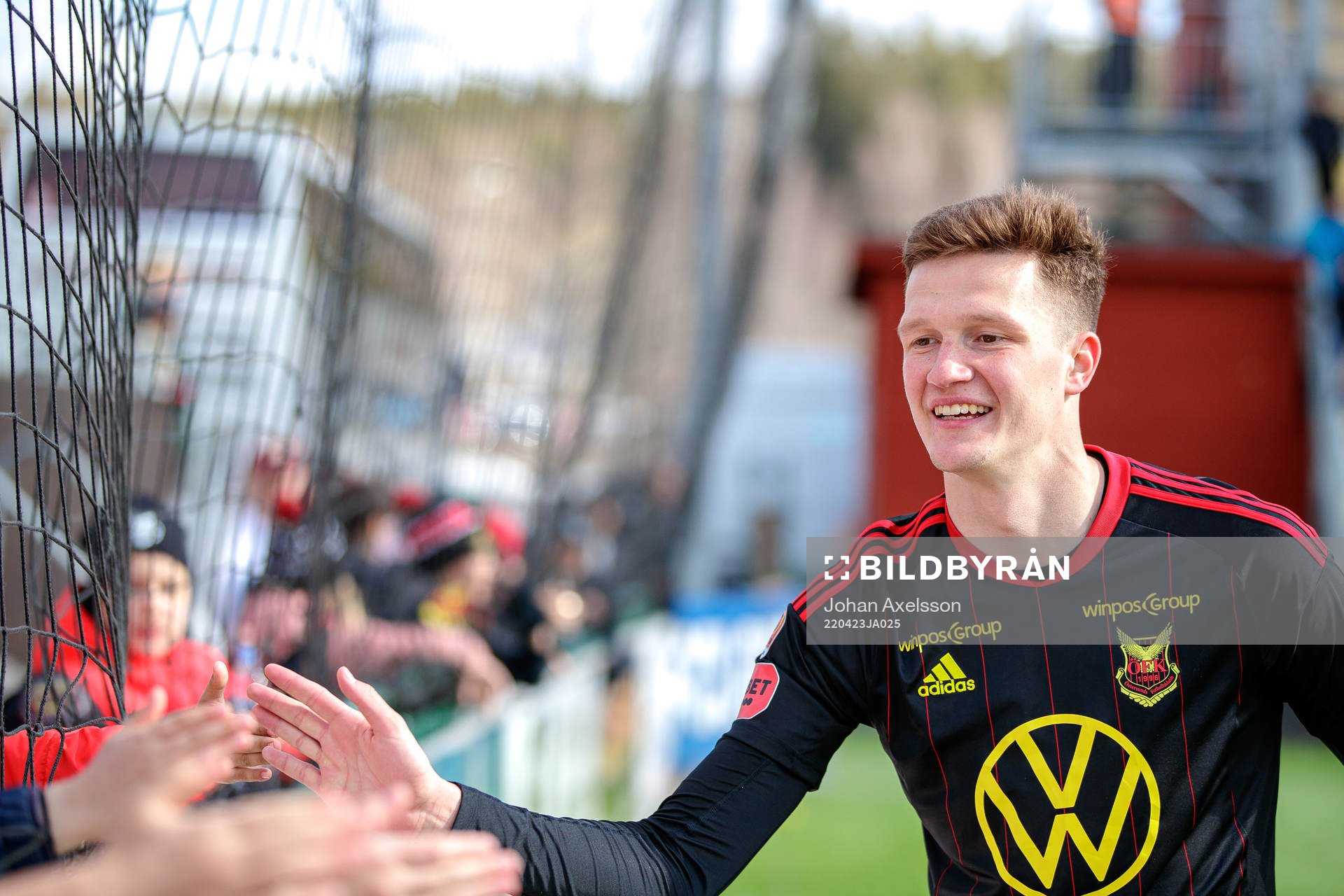 Östersunds Myroslav Mazur jublar