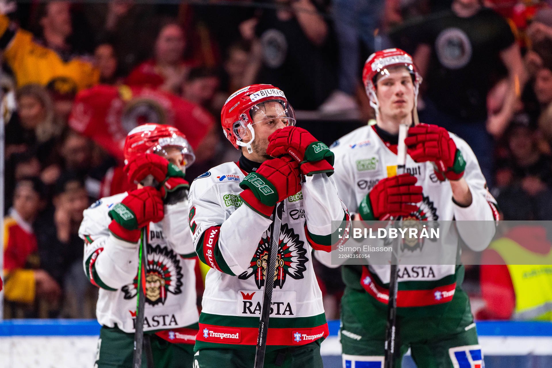 Frölundas Christian Folin deppar