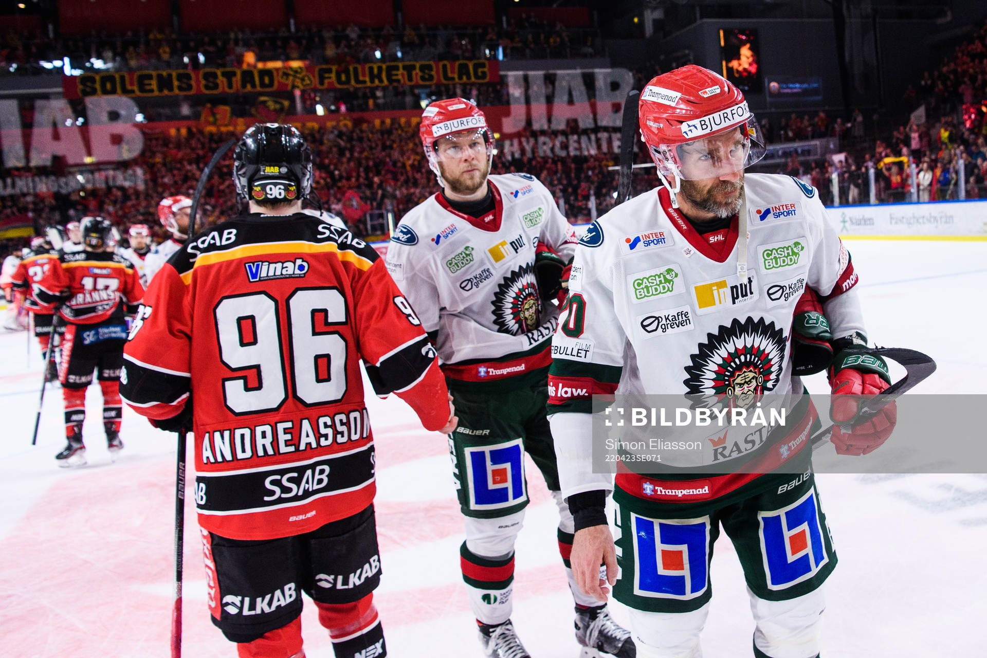 Frölundas Joel Lundqvist deppar