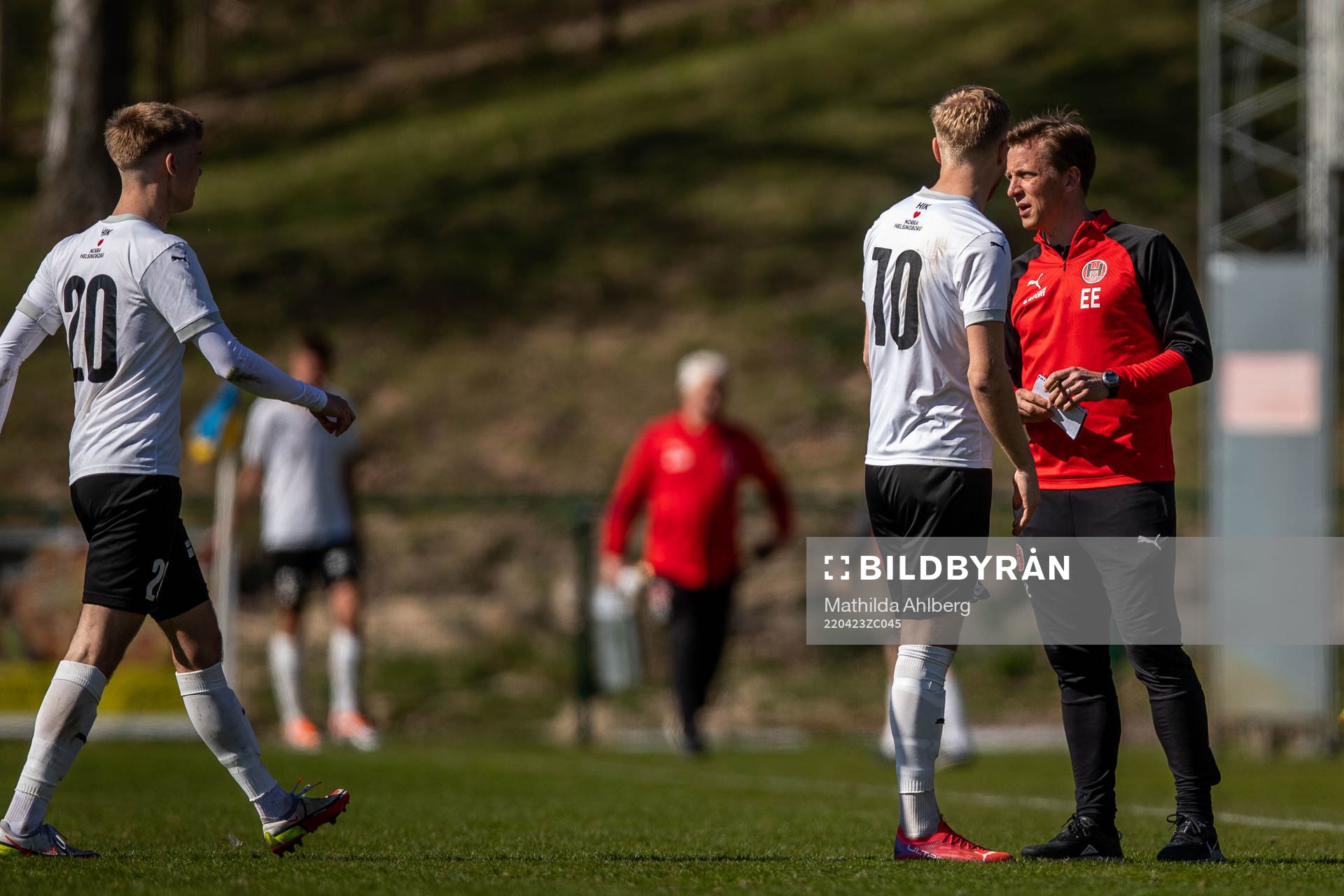 Hittarps tränare Erik Edman