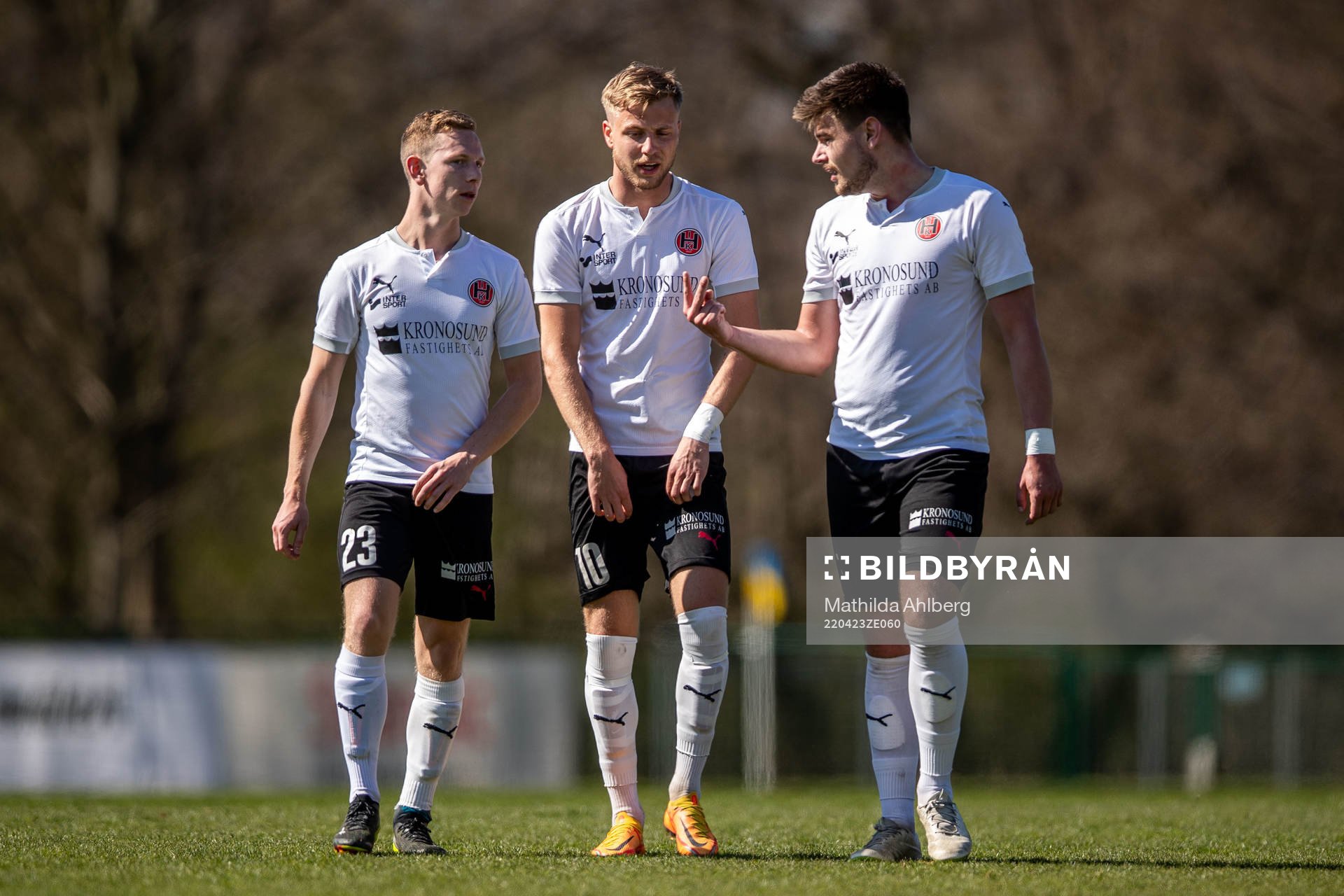 Hittarps Pelle Rosenlind och Oliver Åkerman deppar
