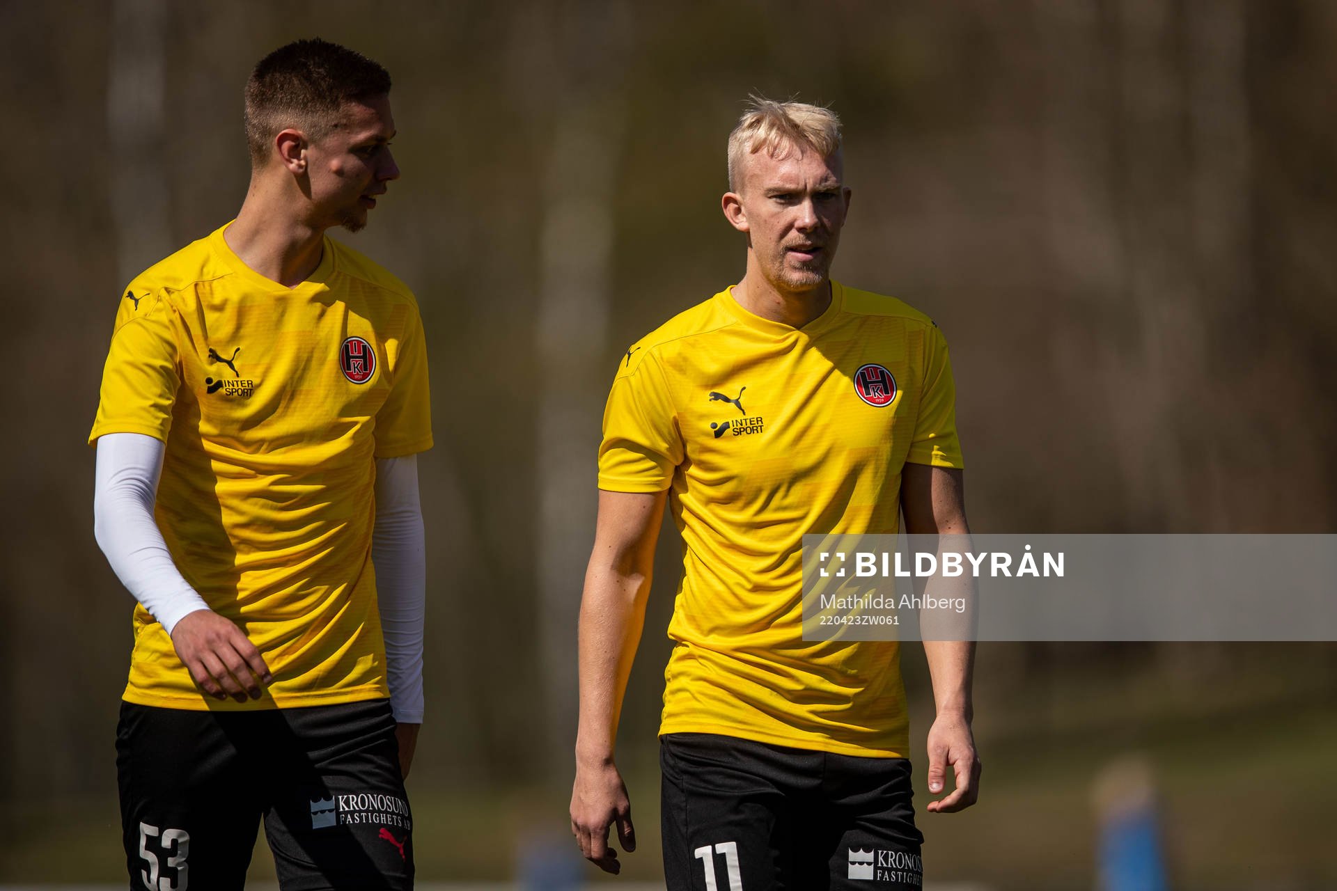 Hittarps Cim Nilsson och Robin Wendin Thomasson