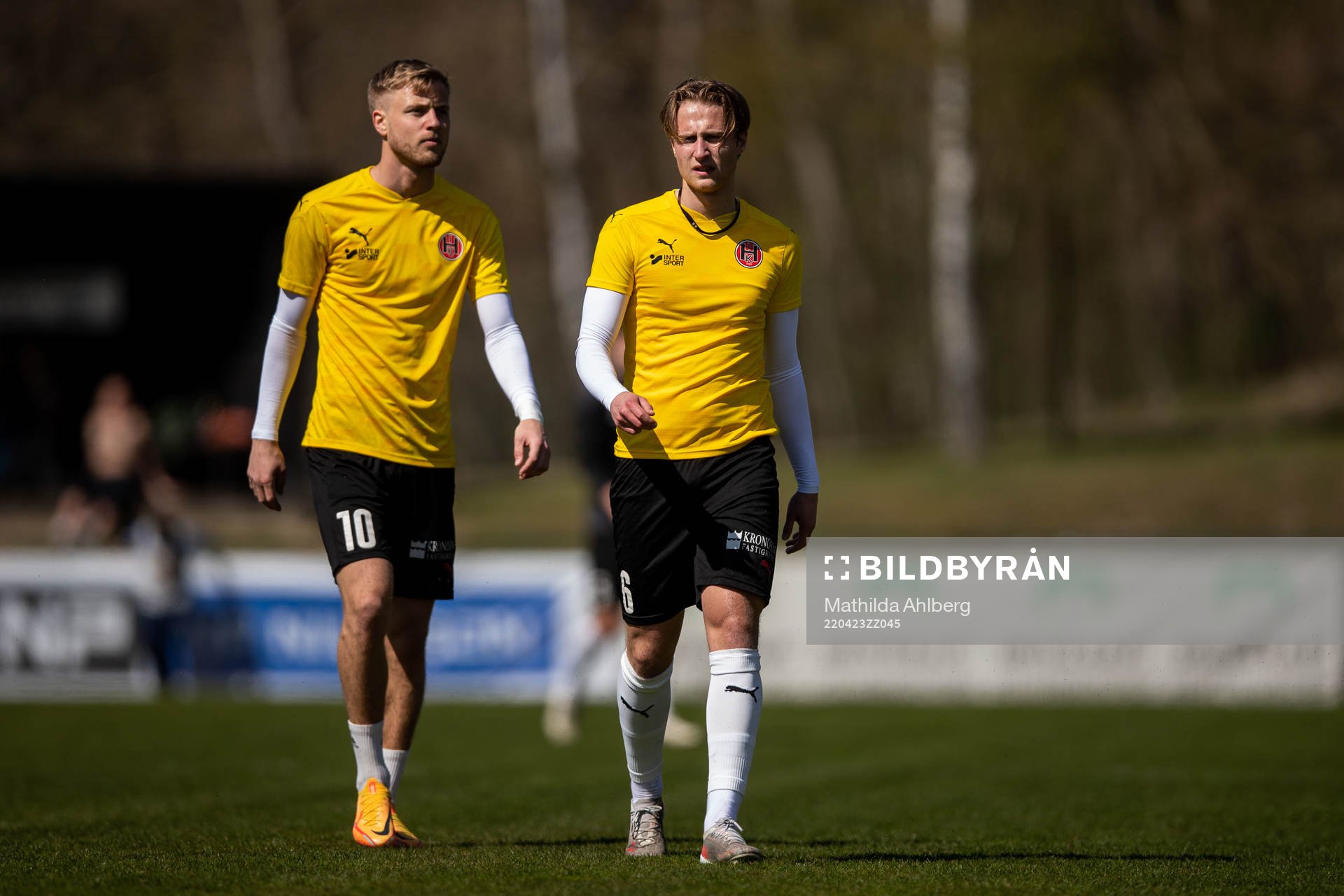 Hittarps Oliver Åkerman och William Fredland