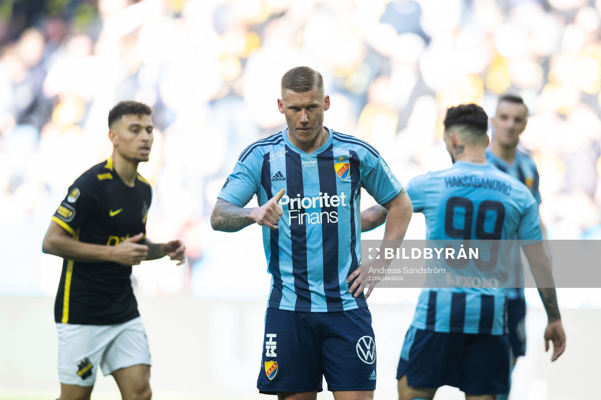 Djurgårdens Victor Edvardsen