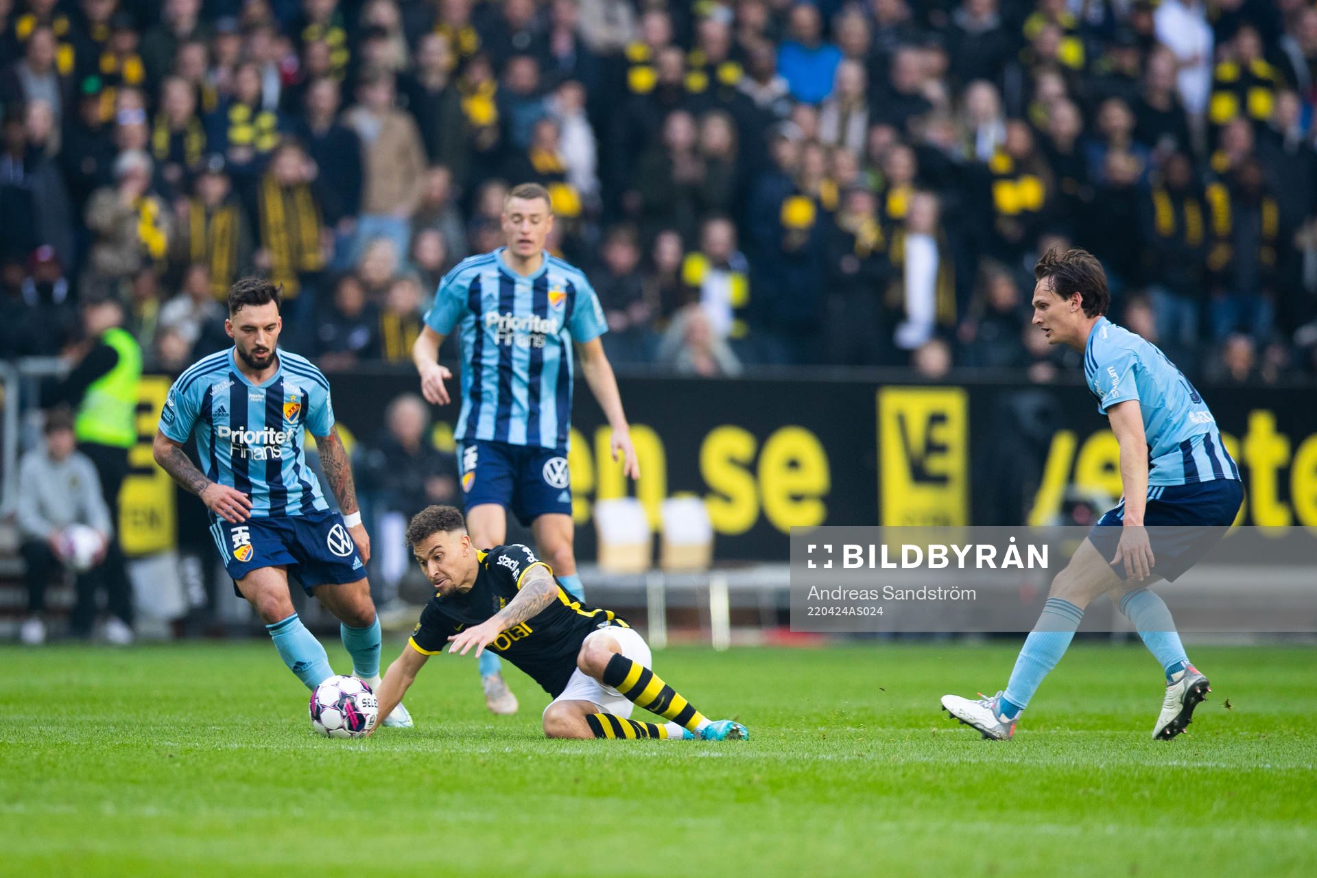 s Jordan Larsson och Djurgårdens Hjalmar Ekdal