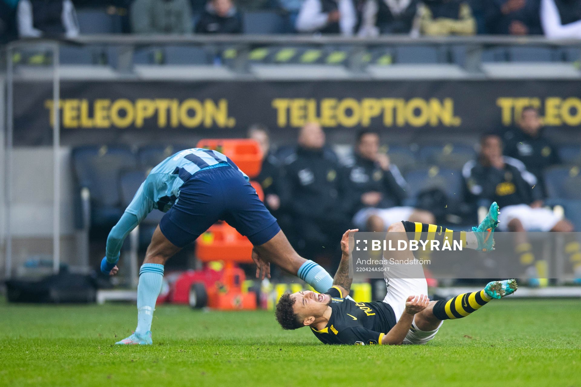 s Jordan Larsson och Djurgårdens Isak Hien