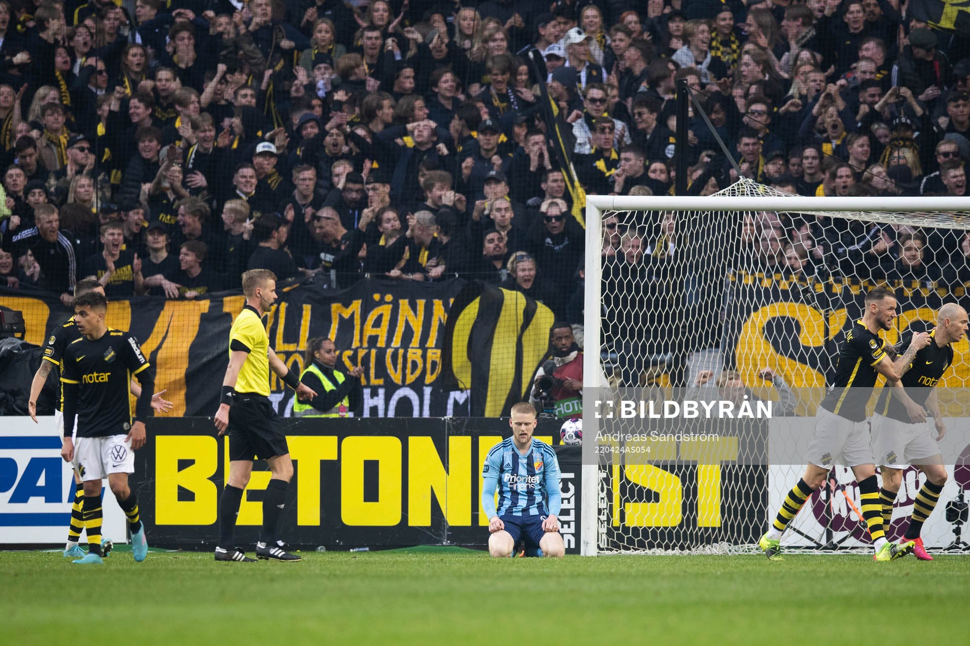 Djurgårdens Kalle Holmberg deppar