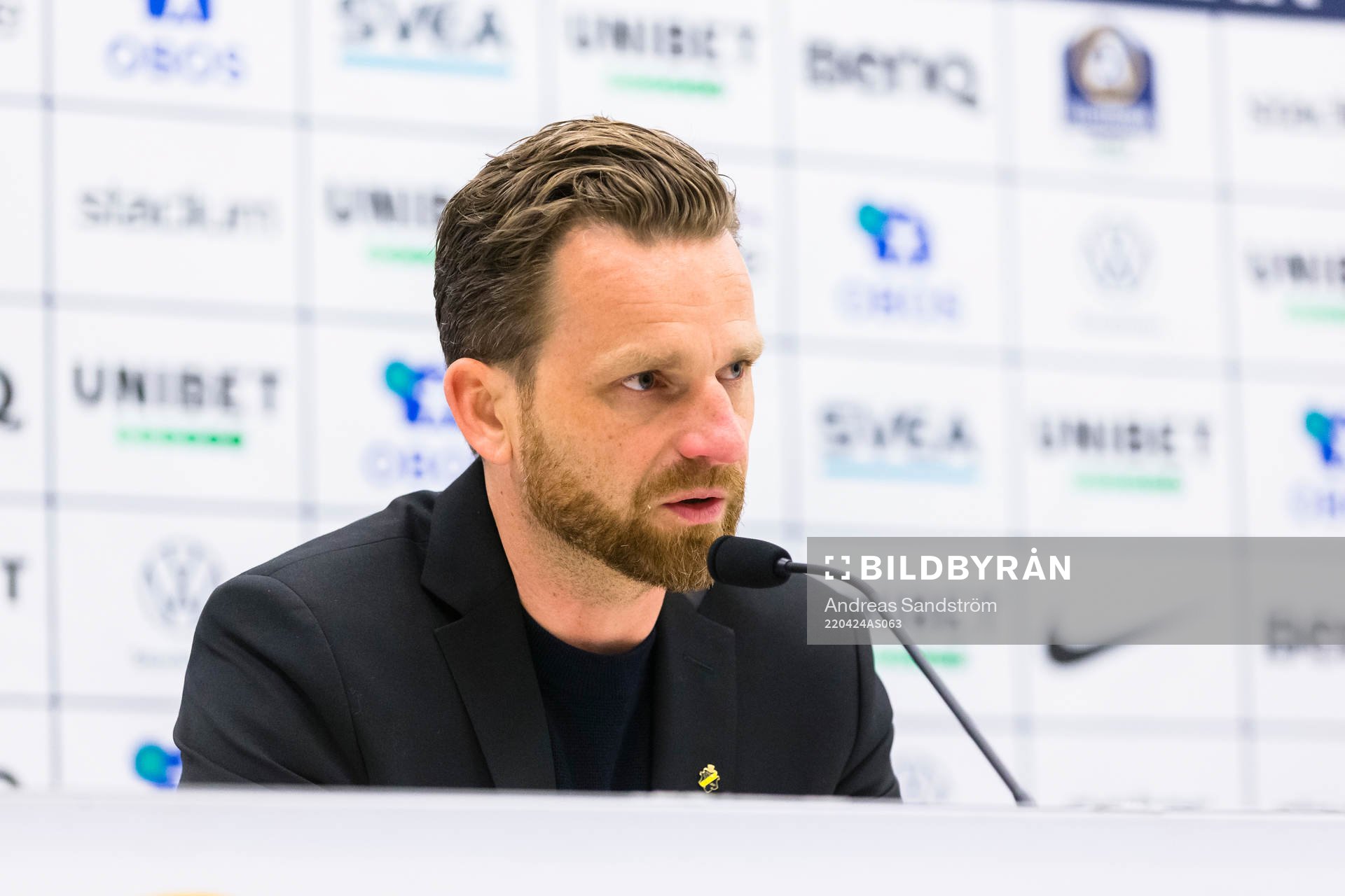 under fotbollsmatchen i Allsvenskan mellan AIK och