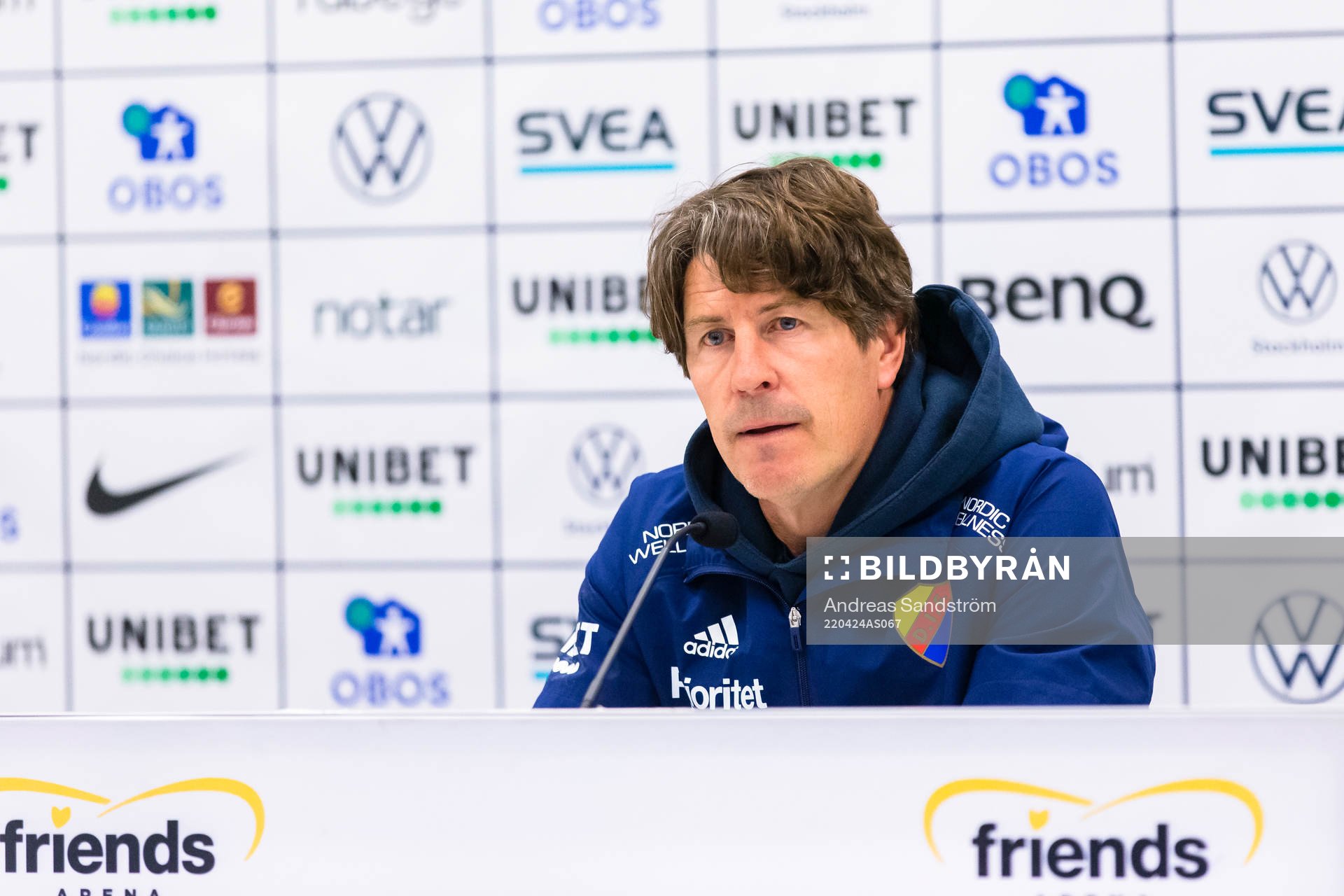 under fotbollsmatchen i Allsvenskan mellan AIK och