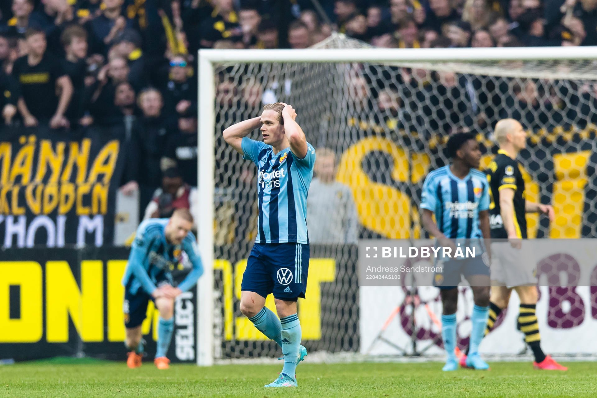 Djurgårdens Hampus Finndell ceppar
