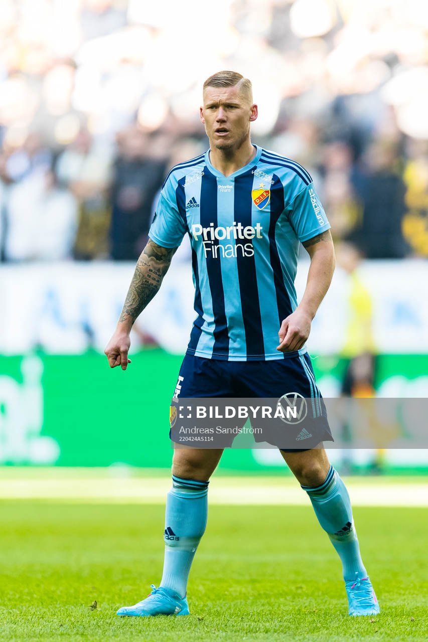 Djurgårdens Victor Edvardsen