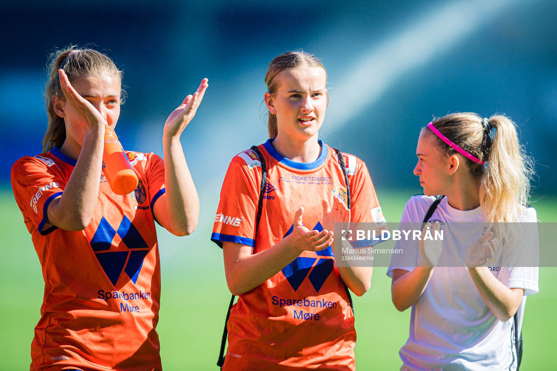 Guro Hammer Røn, Anna Lervik and Jenny Eilertsen Fylling