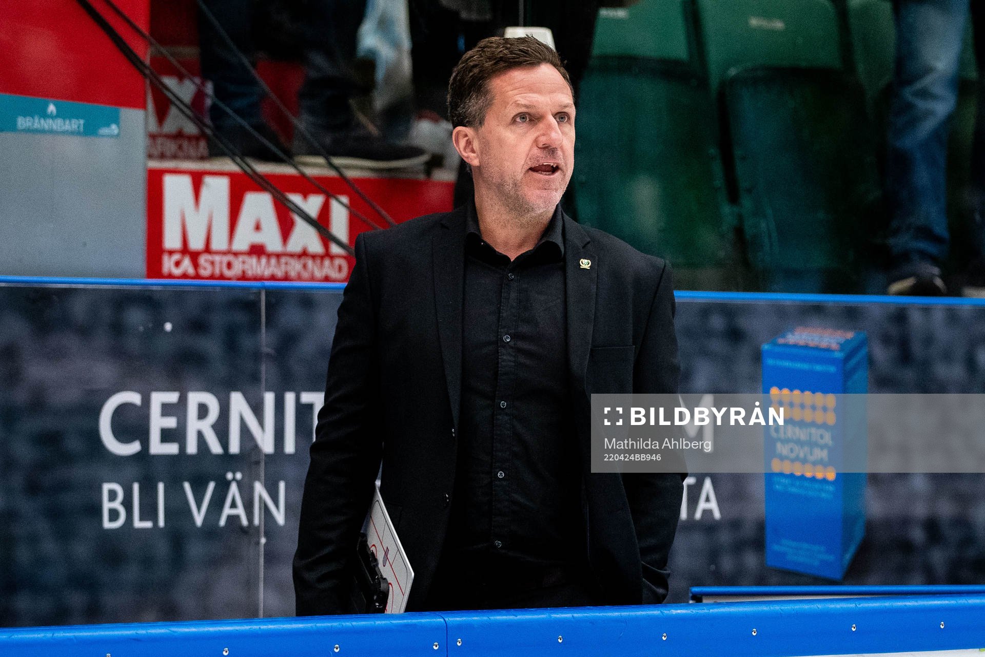 Färjestads assisterande tränare Thomas Rhodin