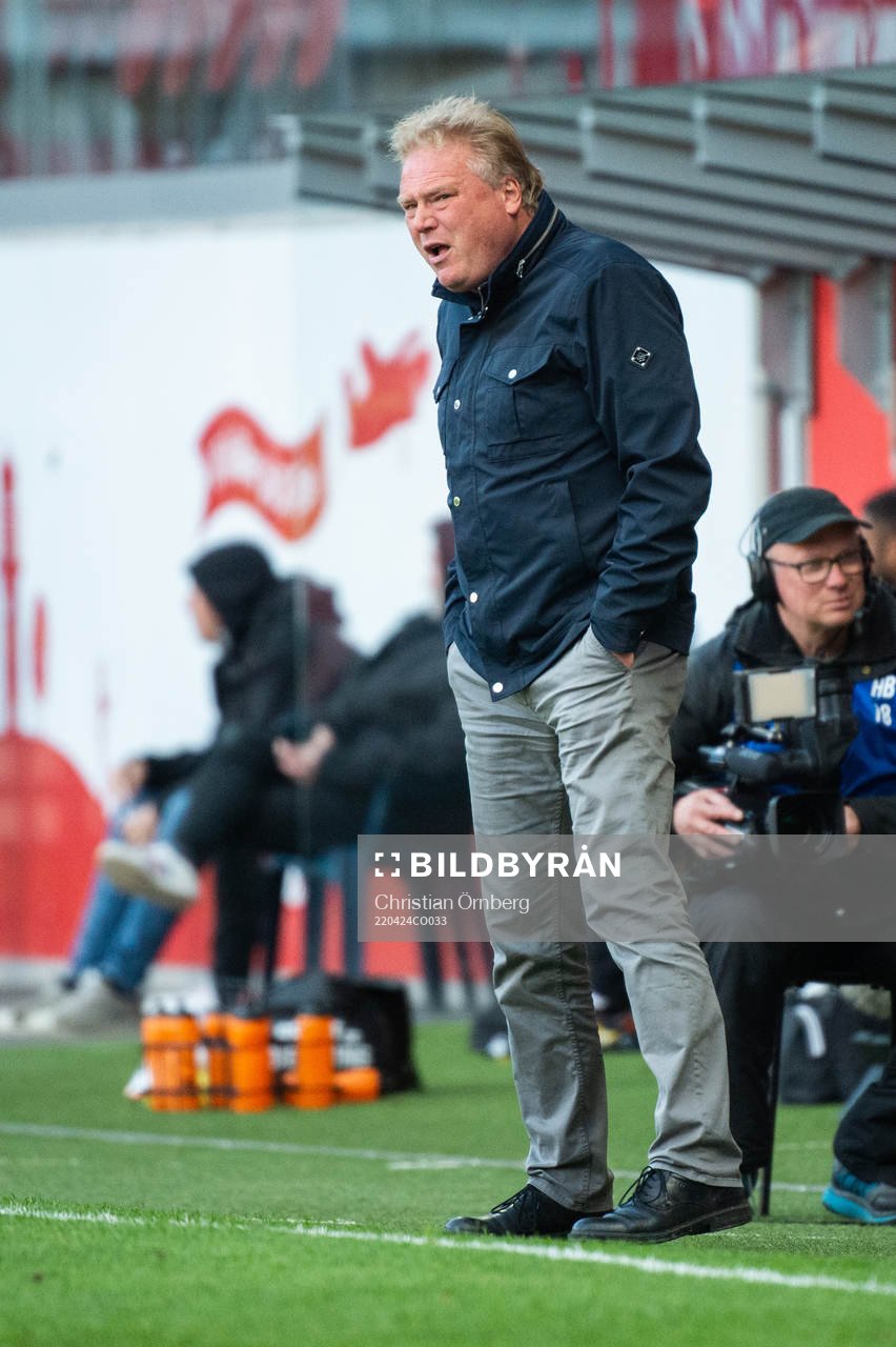 Helsingborgs tränare Jörgen Lennartsson