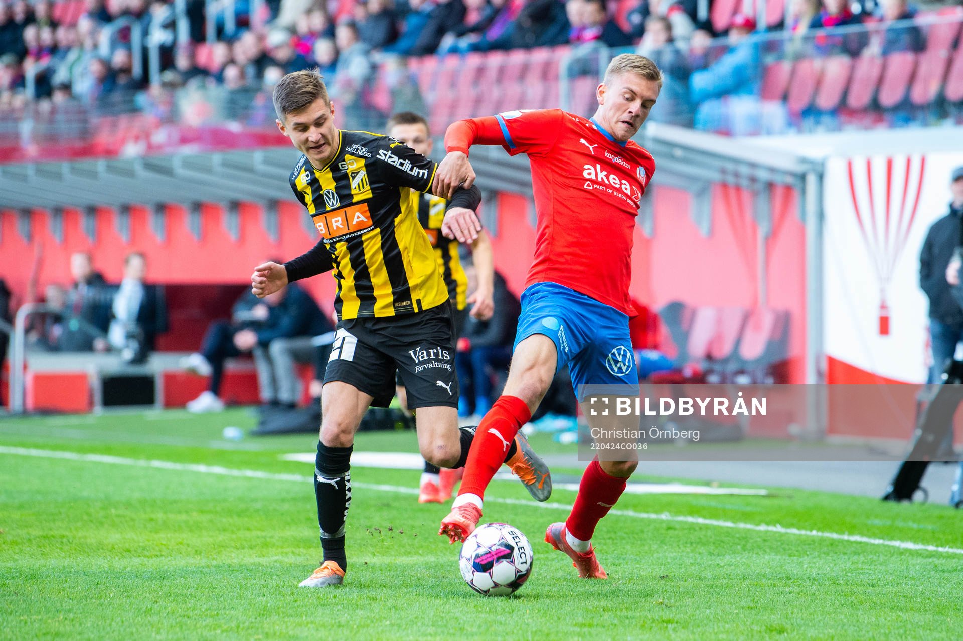 Häckens Leo Bengtsson Helsingborgs Dennis Olsson