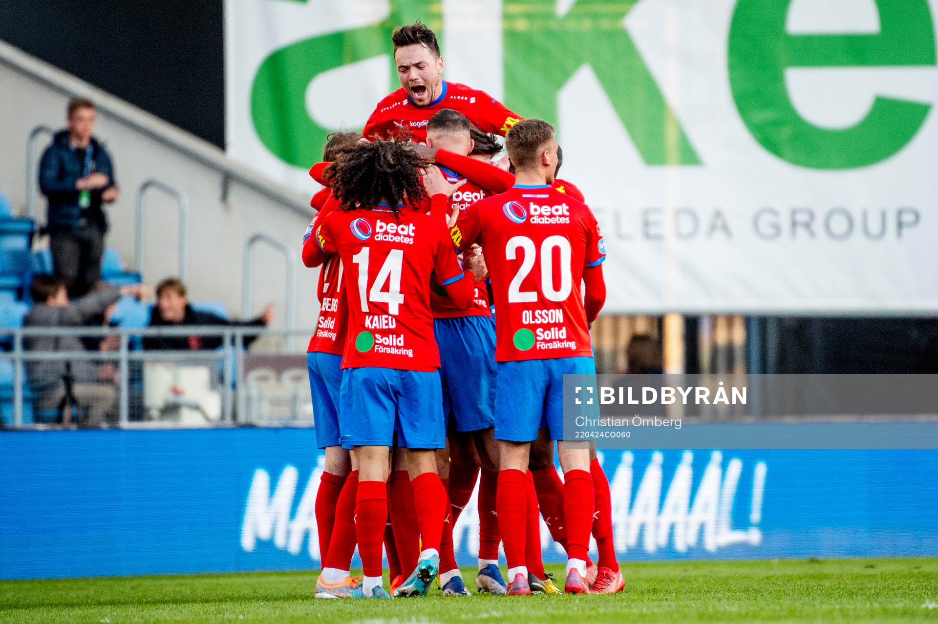 Jubel i Helsingborg