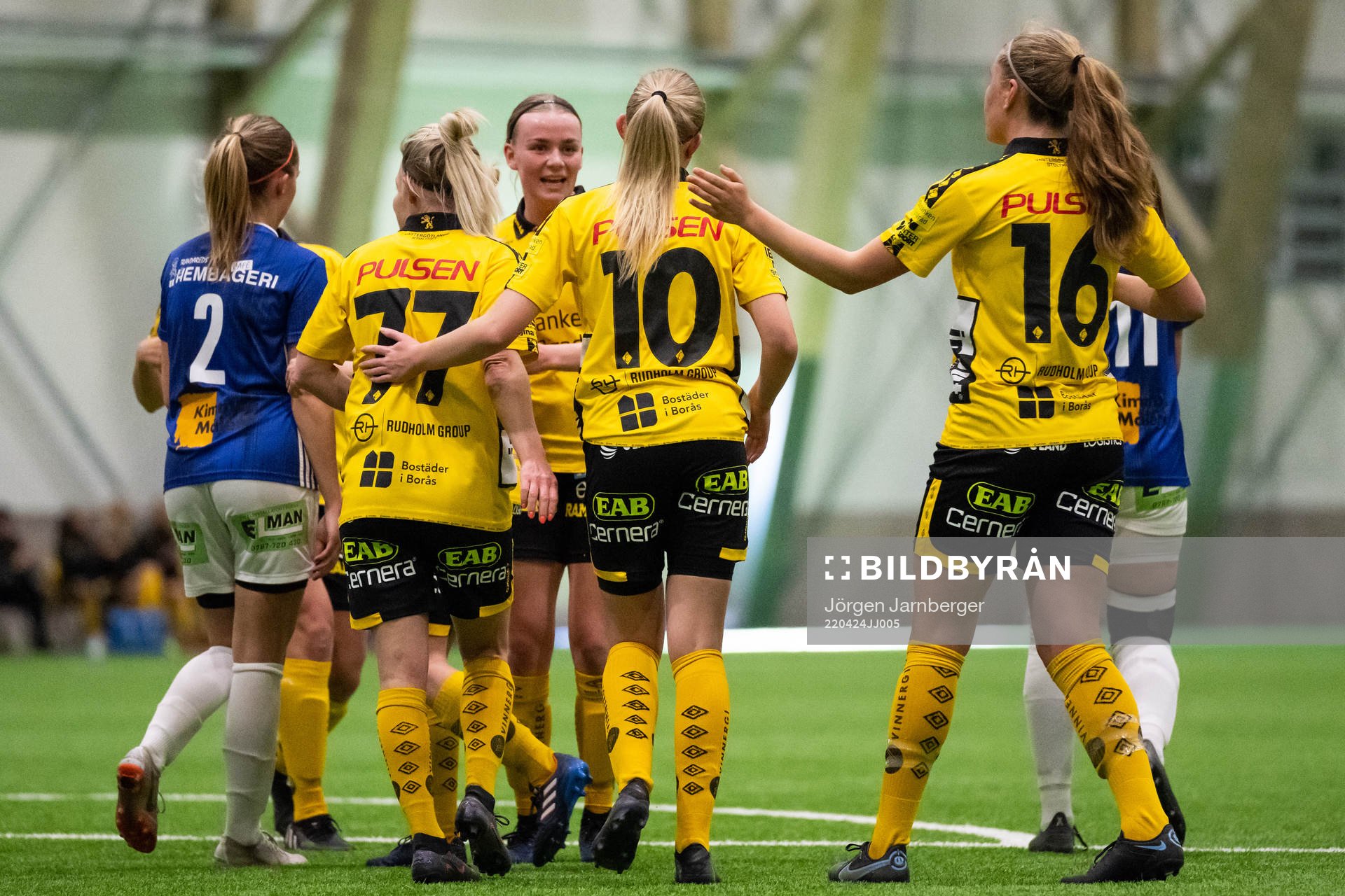Elfsborgs spelare jublar