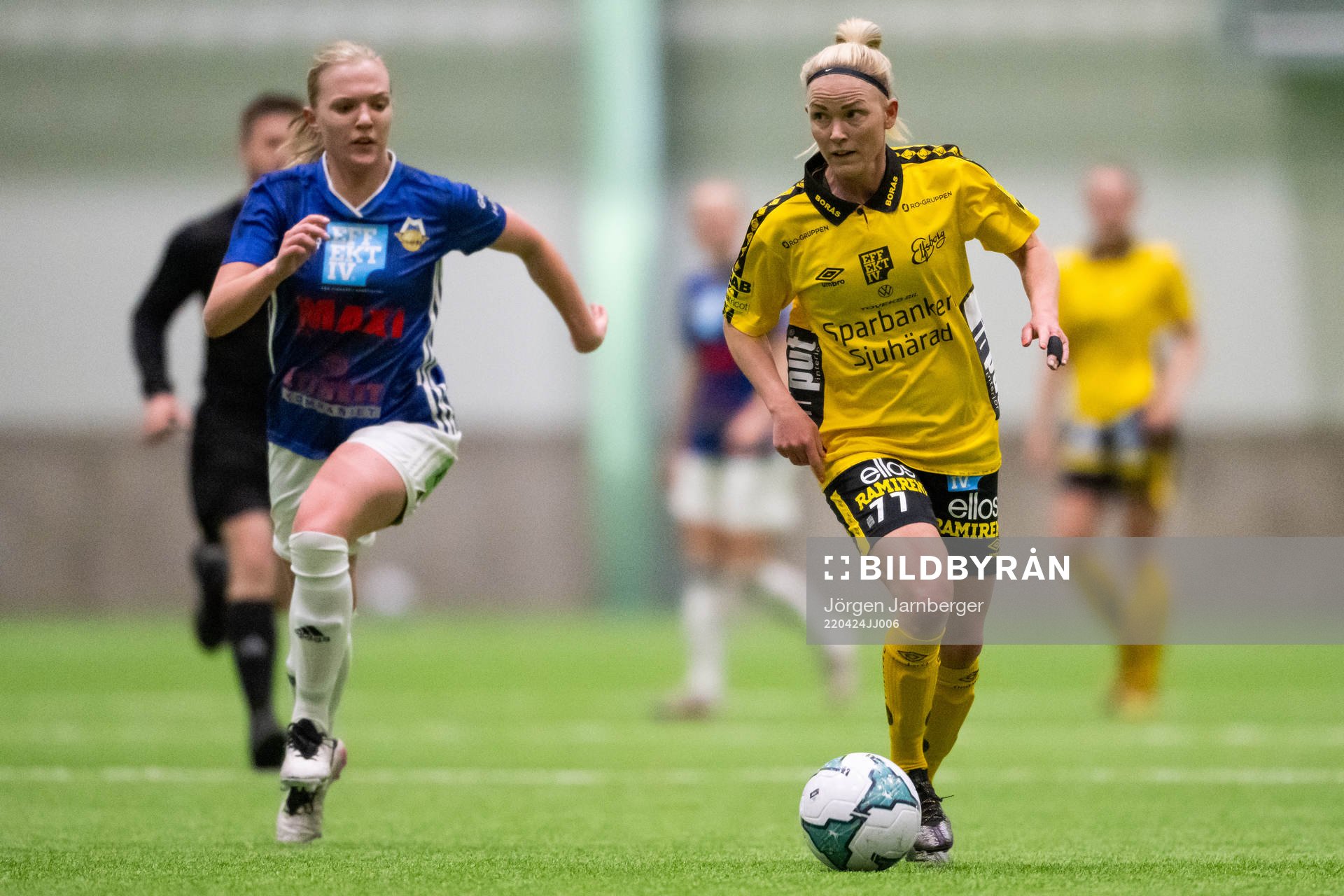 Mariedals Julia Händen och Elfsborgs Sara Jardving