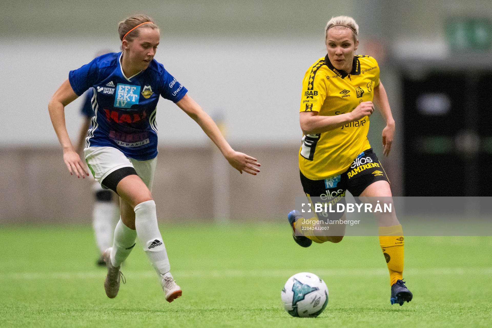 Mariedals Moa Kaspersson och Elfsborgs Linda Westberg