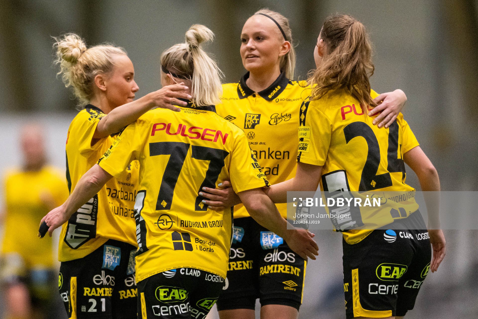 Elfsborgs spelare jublar