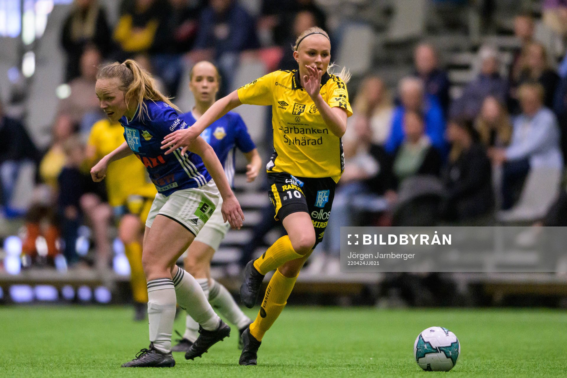 Mariedals Sandra Gunnarsson och Elfsborgs Matilda Ståhlbom